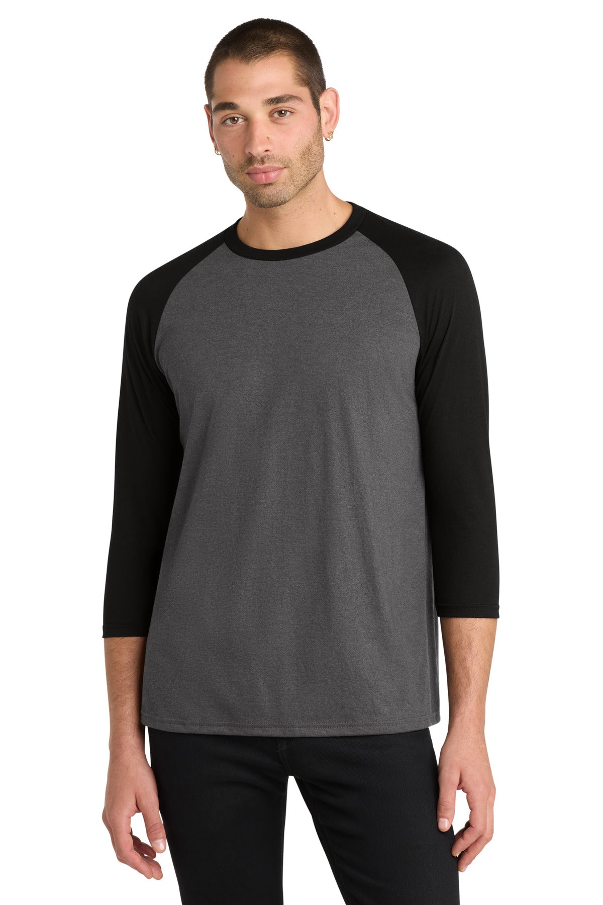 District  ®  Perfect Tri ®  3/4-Sleeve Raglan. DM136