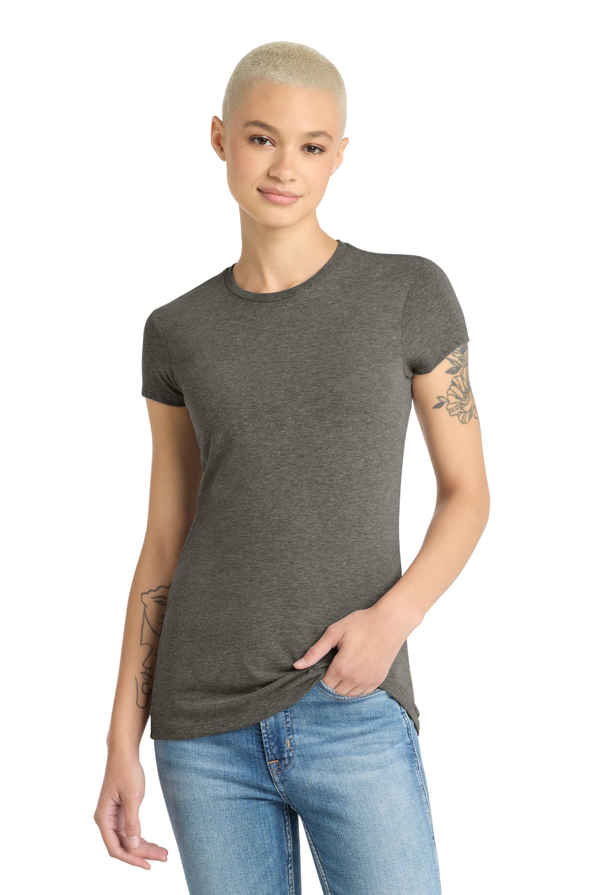 District  ®  Women's Fitted Perfect Tri  ®  Tee. DT155