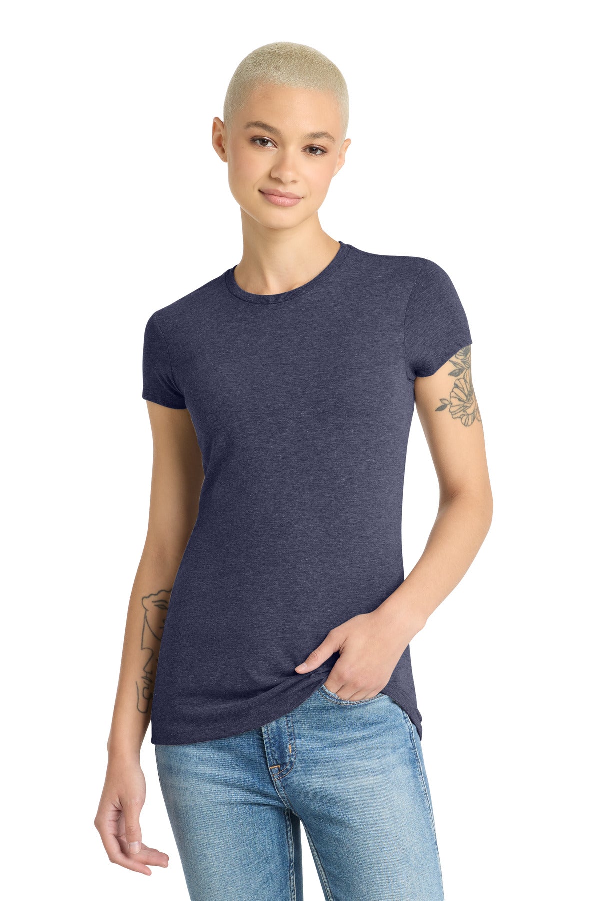 District  ®  Women's Fitted Perfect Tri  ®  Tee. DT155