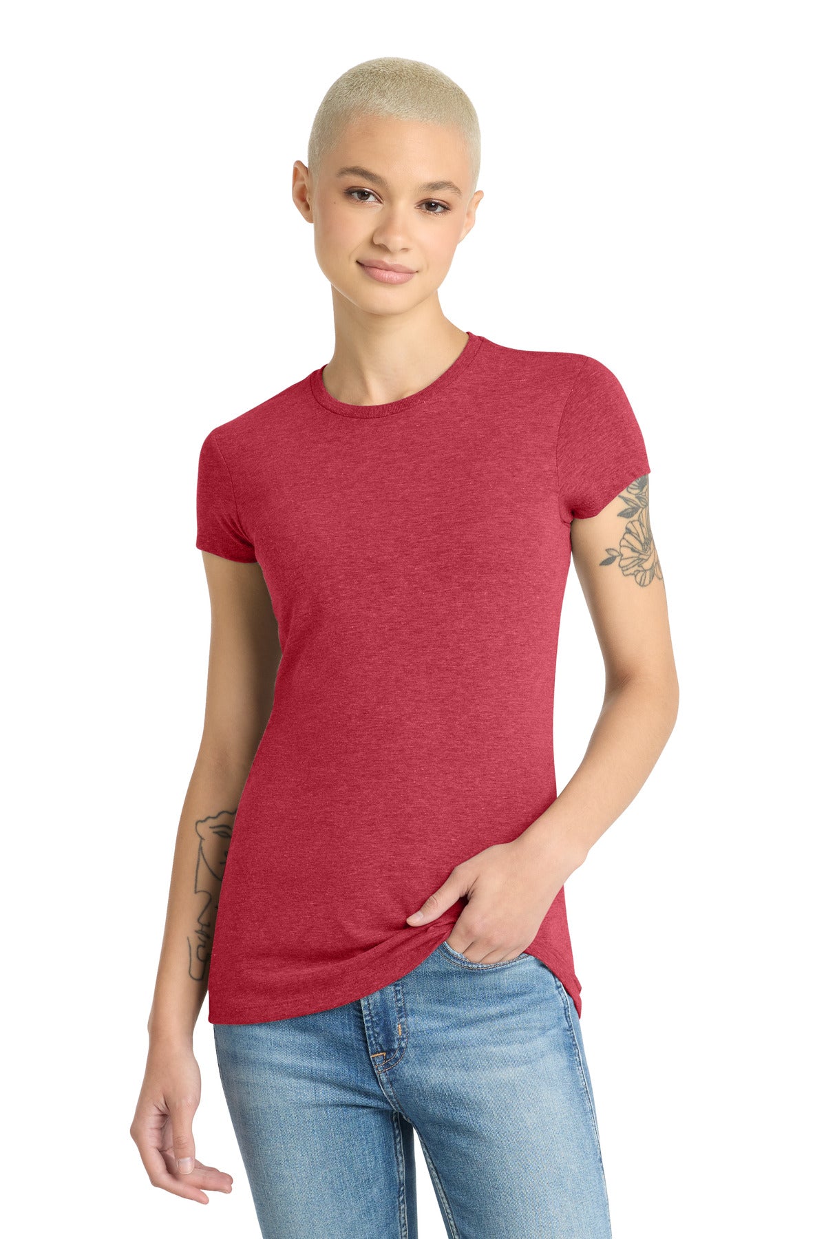 District  ®  Women's Fitted Perfect Tri  ®  Tee. DT155