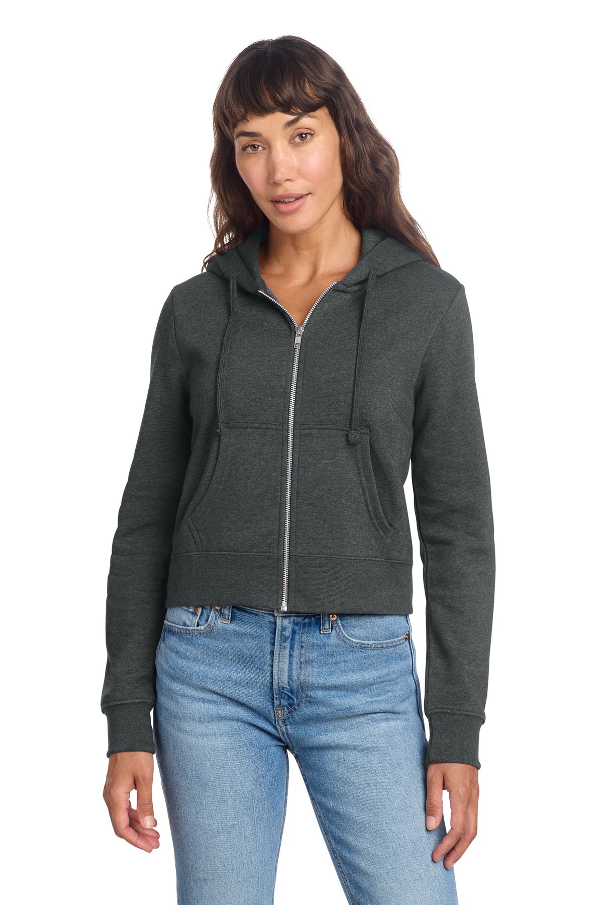 District ®  Women's V.I.T. ™  Fleece Full-Zip Hoodie DT6103