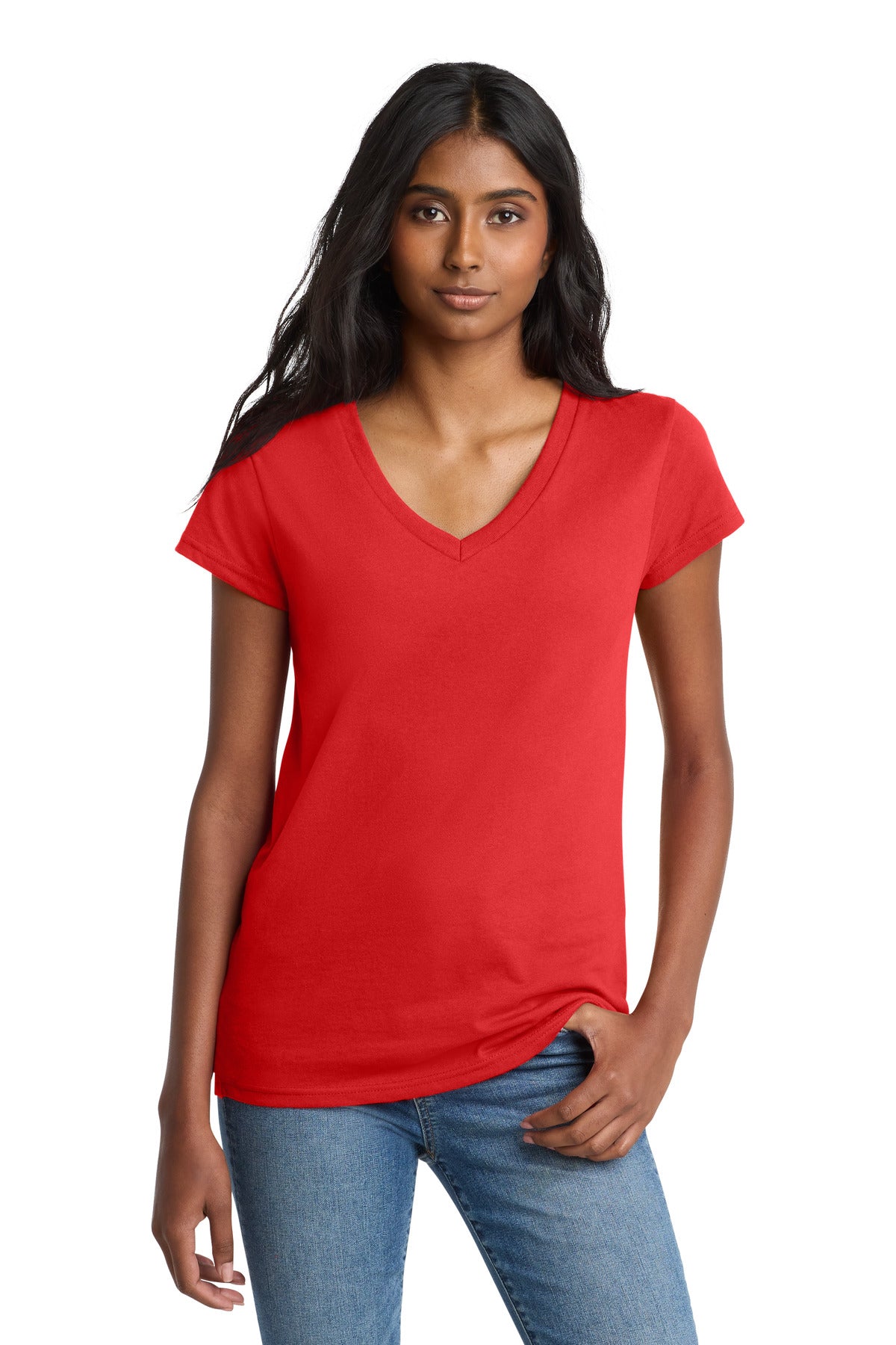 District  ®  Women's Re-Tee  ™  V-Neck DT8001