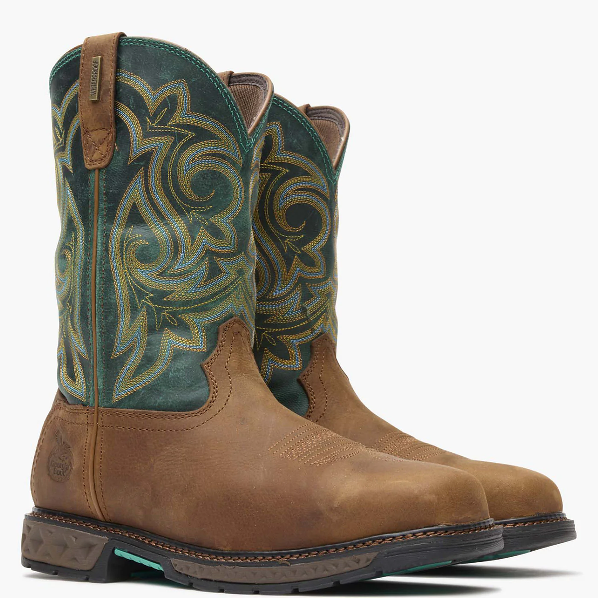 Georgia Boot Carbo-Tec LT Women's Steel Toe Waterproof Pull-On Boot - GB00386