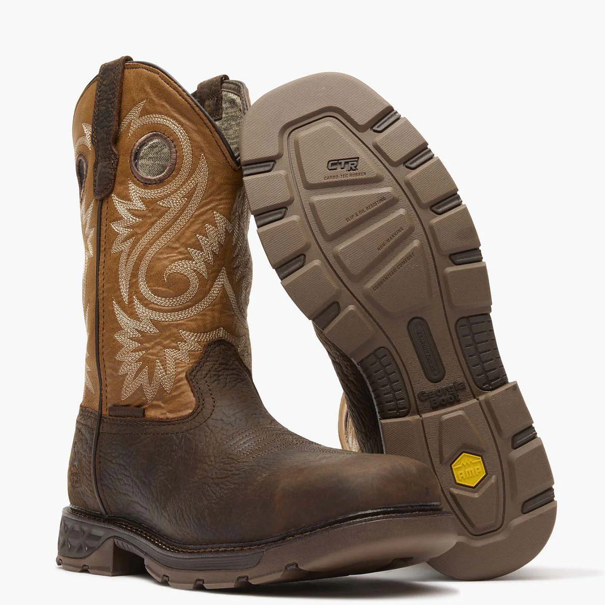 Georgia Boot Carbo-Tec FLX 11" Waterproof Alloy Toe Pull On Work Boot - GB00672