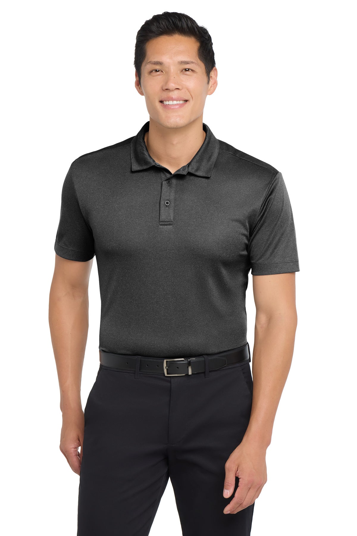 Port Authority  ®  Heathered Silk Touch  ™  Performance Polo. K542