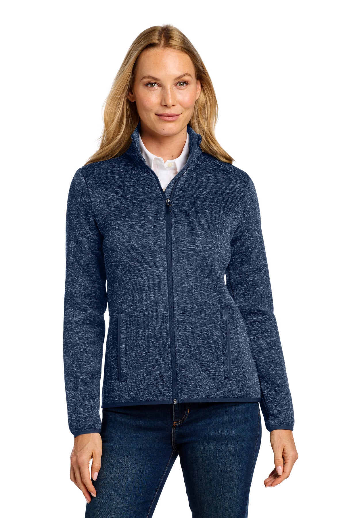 Port Authority ®  Women's Sweater Fleece Jacket. L232