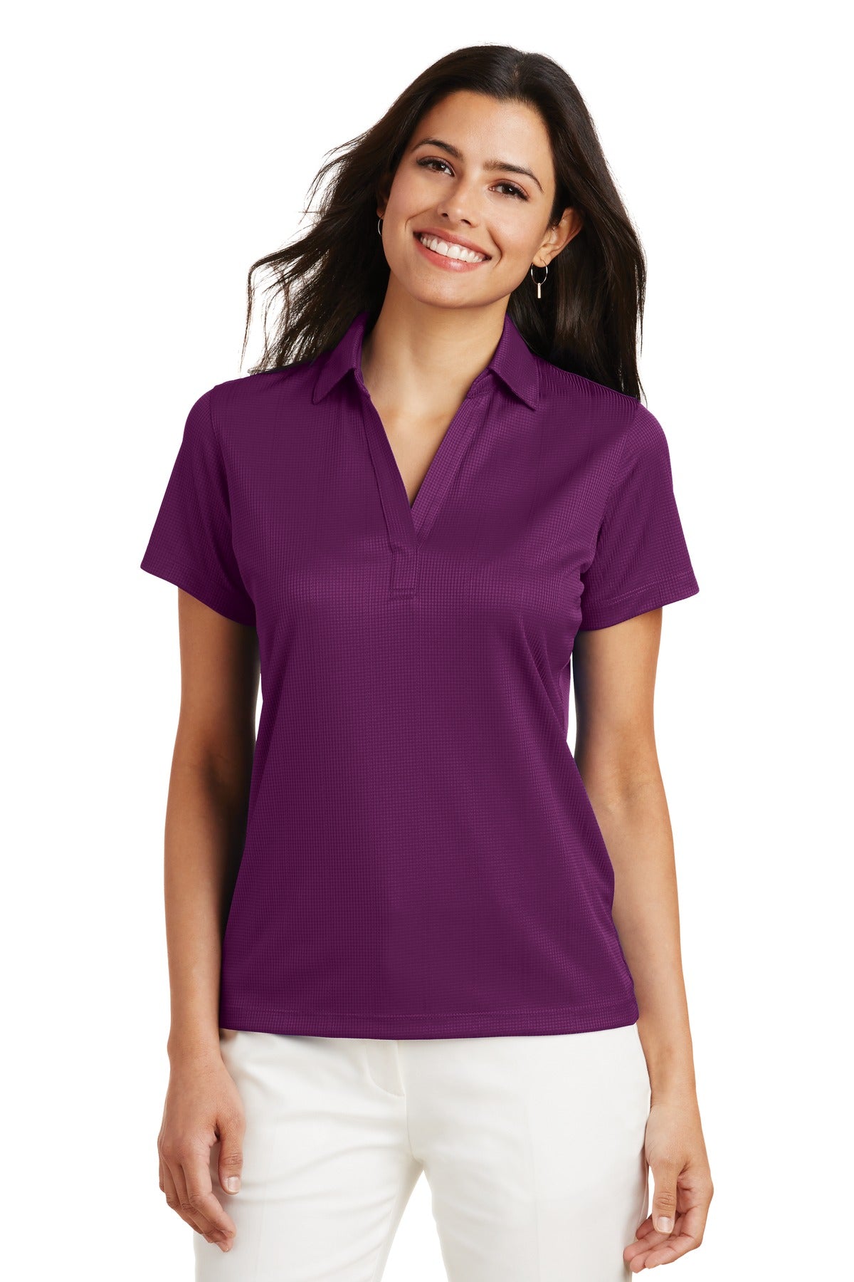 Port Authority ®  Women's Performance Fine Jacquard Polo. L528