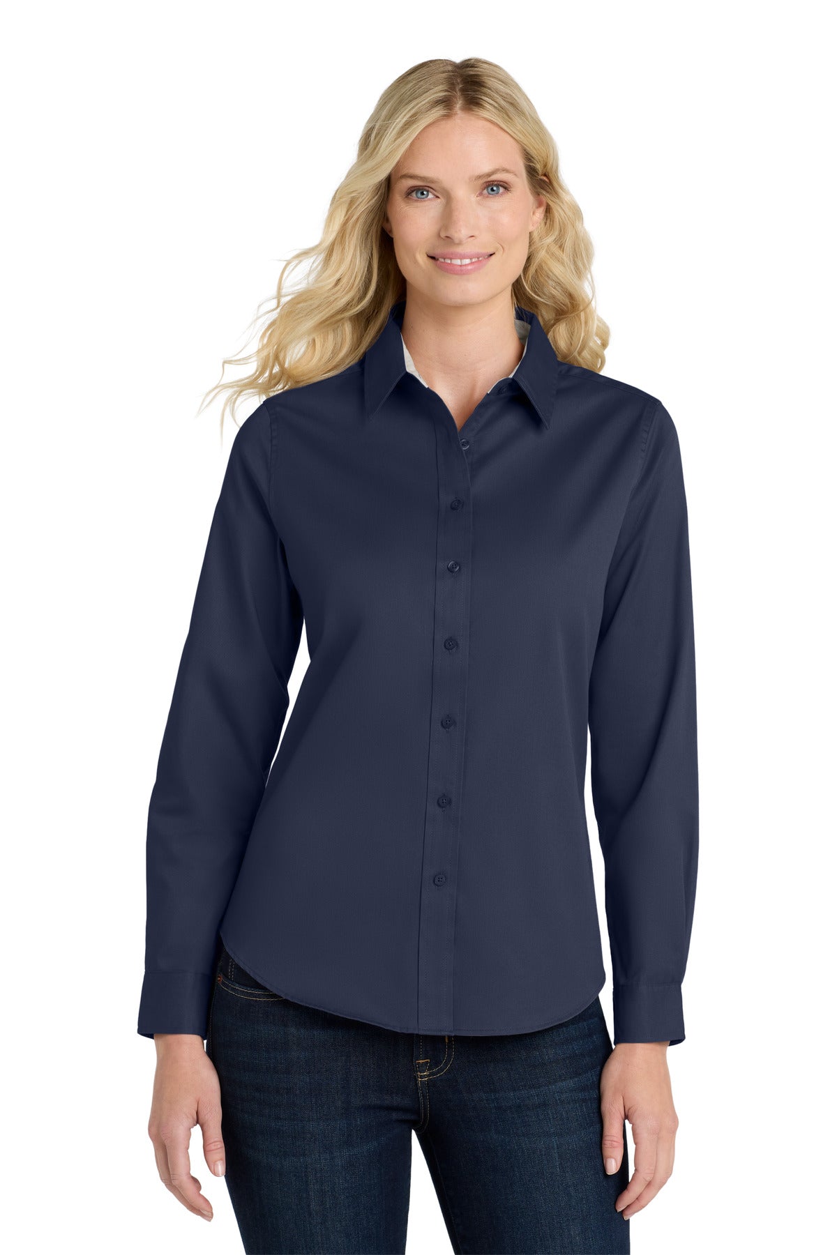 Port Authority ®  Women's Long Sleeve Easy Care Shirt.  L608