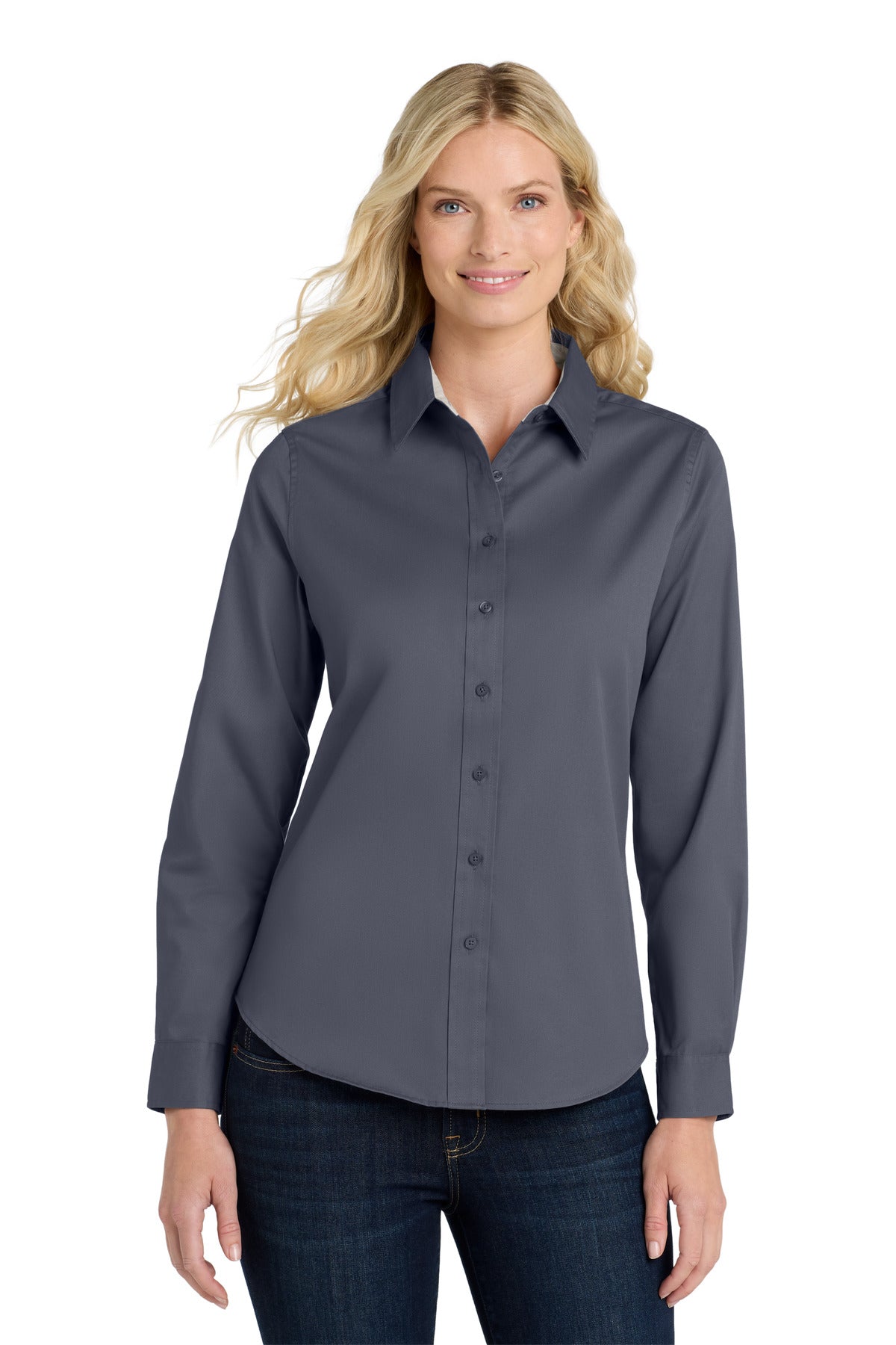 Port Authority ®  Women's Long Sleeve Easy Care Shirt.  L608