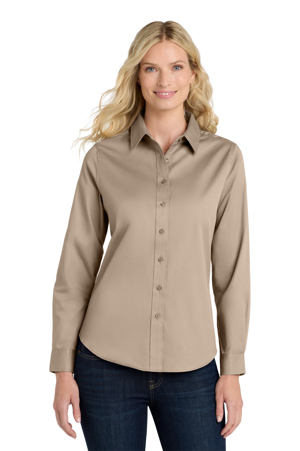 Port Authority ®  Women's Long Sleeve Easy Care Shirt.  L608