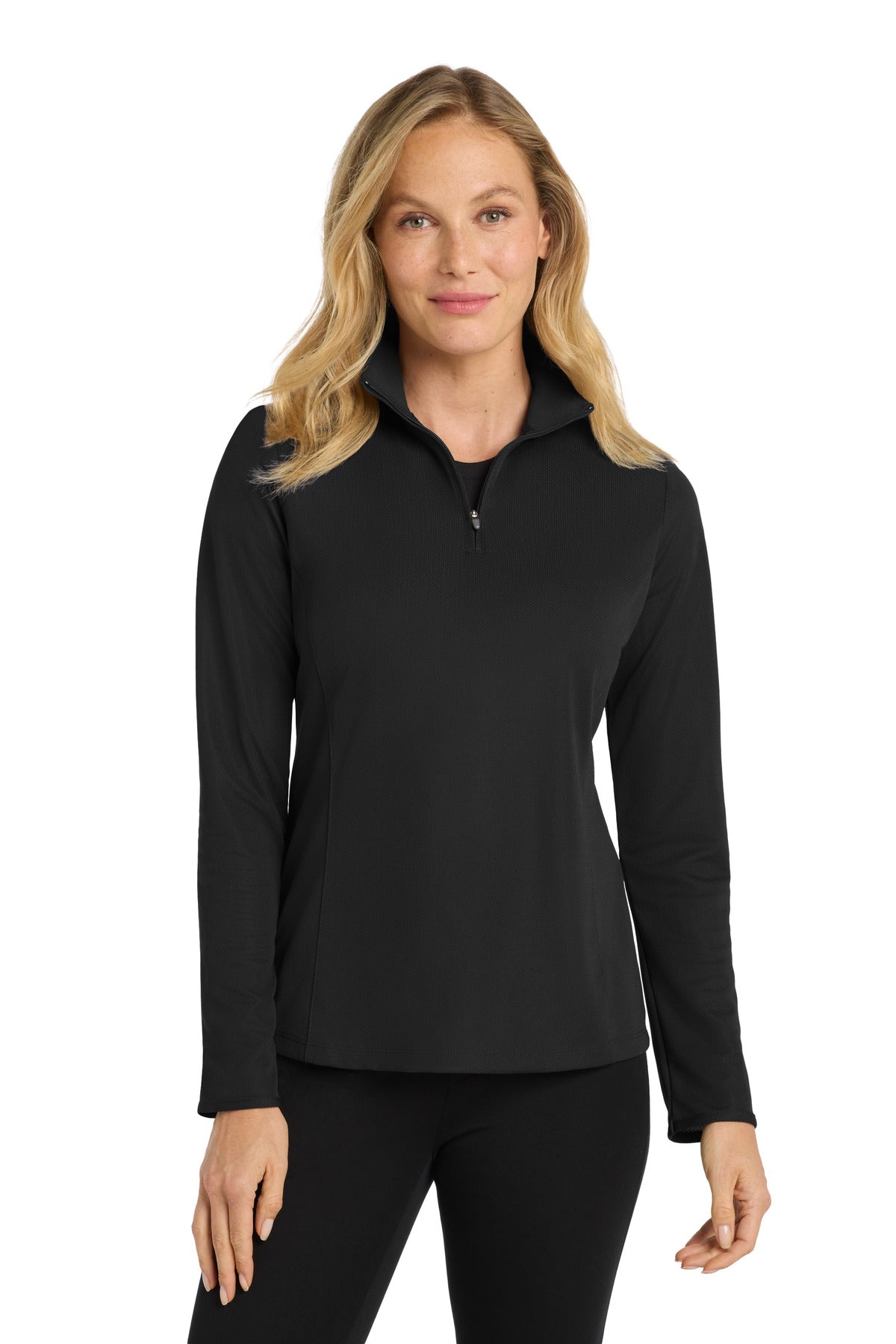 Port Authority ®  Women's Pinpoint Mesh 1/2-Zip . L806