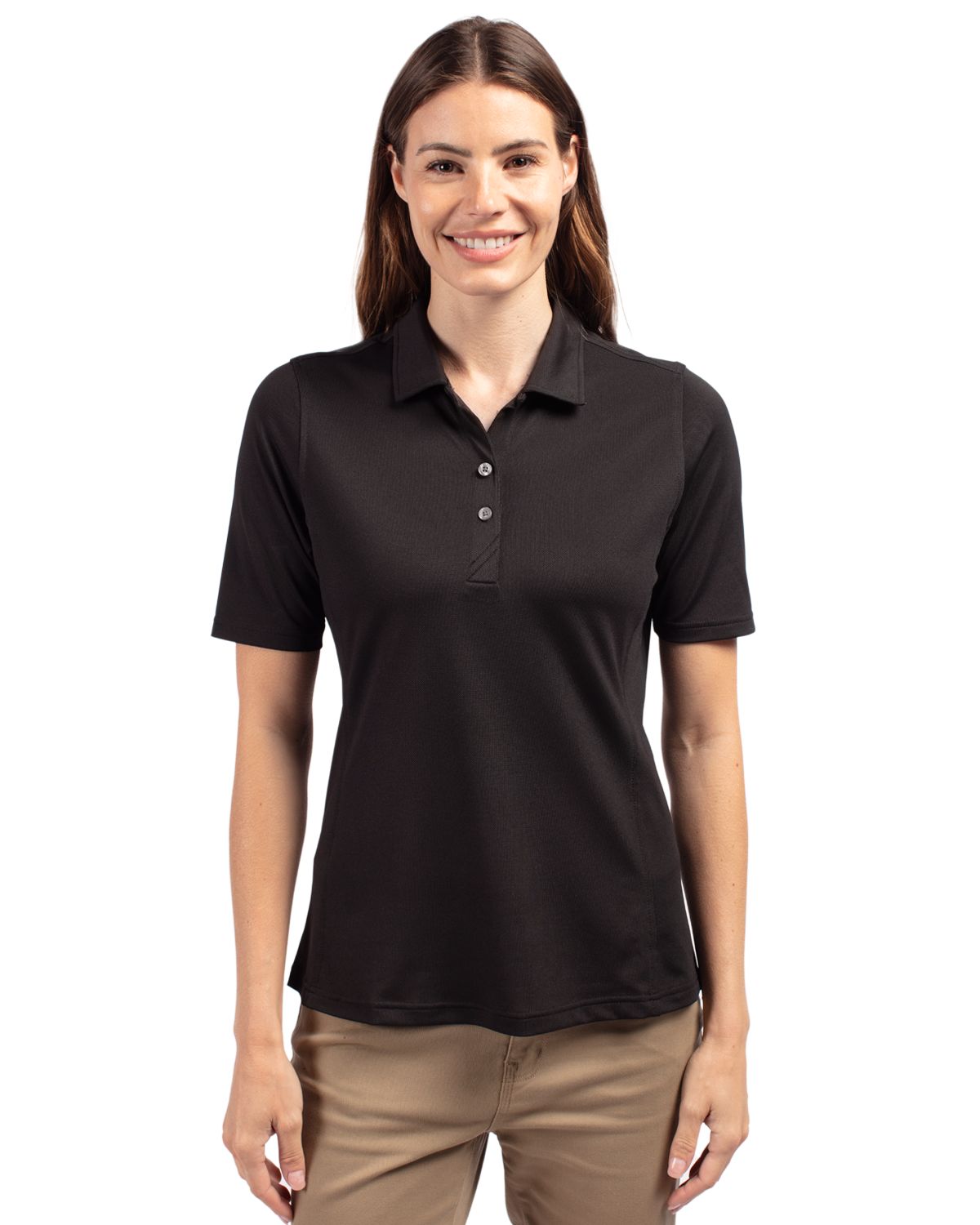 Cutter & Buck Virtue Recycled Featherlight Pique Womens Polo - LCK00127 TEMP