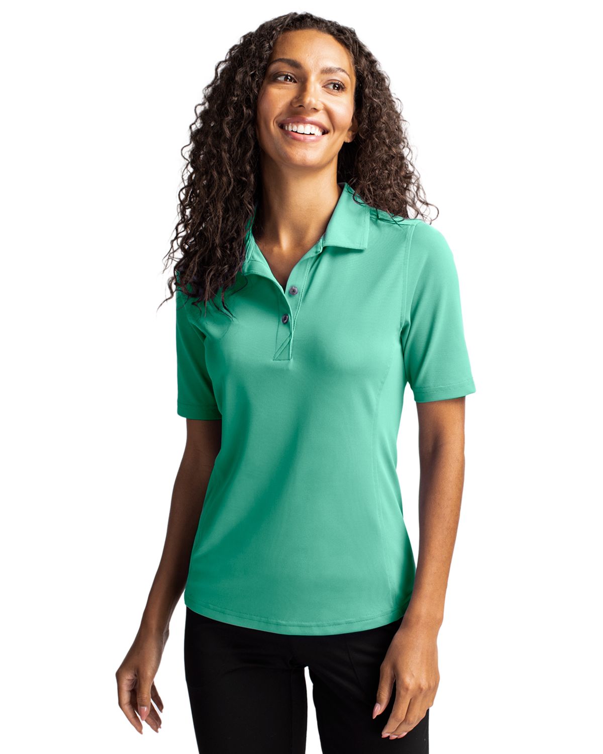 Cutter & Buck Virtue Recycled Featherlight Pique Womens Polo - LCK00127