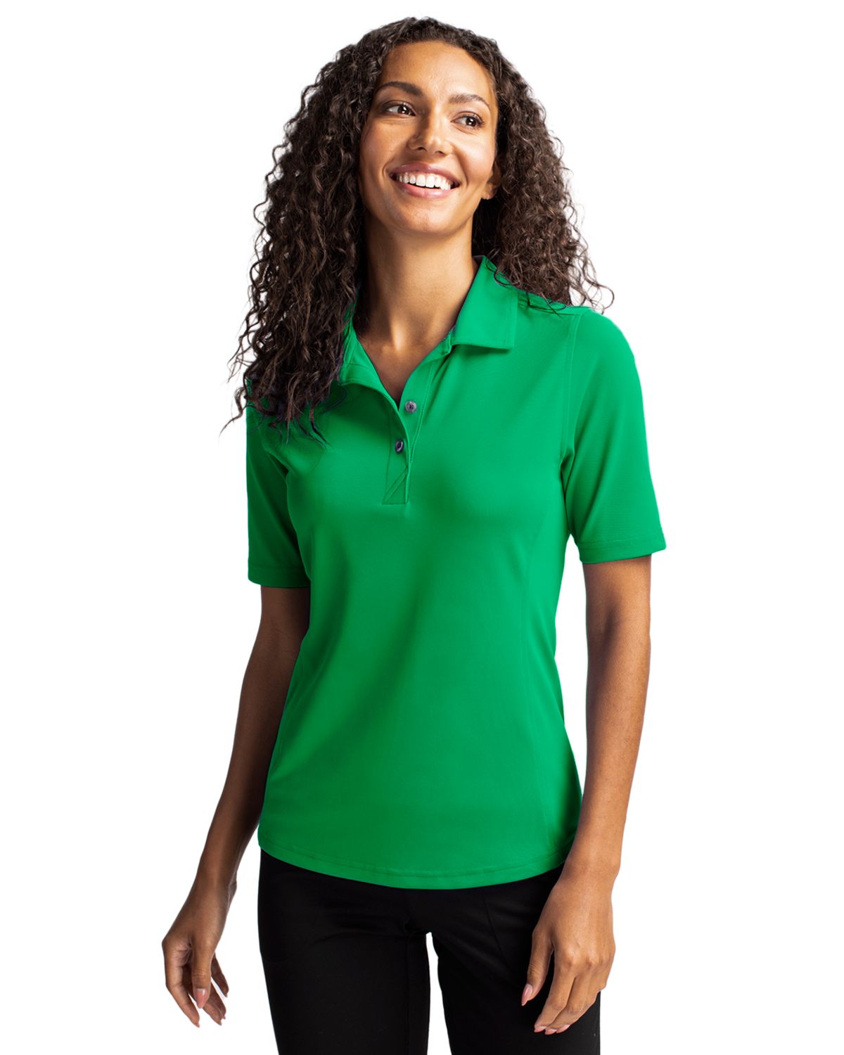 Cutter & Buck Virtue Recycled Featherlight Pique Womens Polo - LCK00127 TEMP