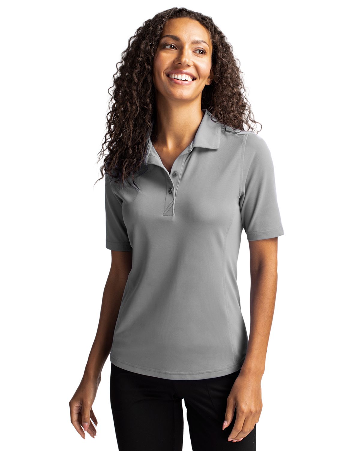 Cutter & Buck Virtue Recycled Featherlight Pique Womens Polo - LCK00127 TEMP
