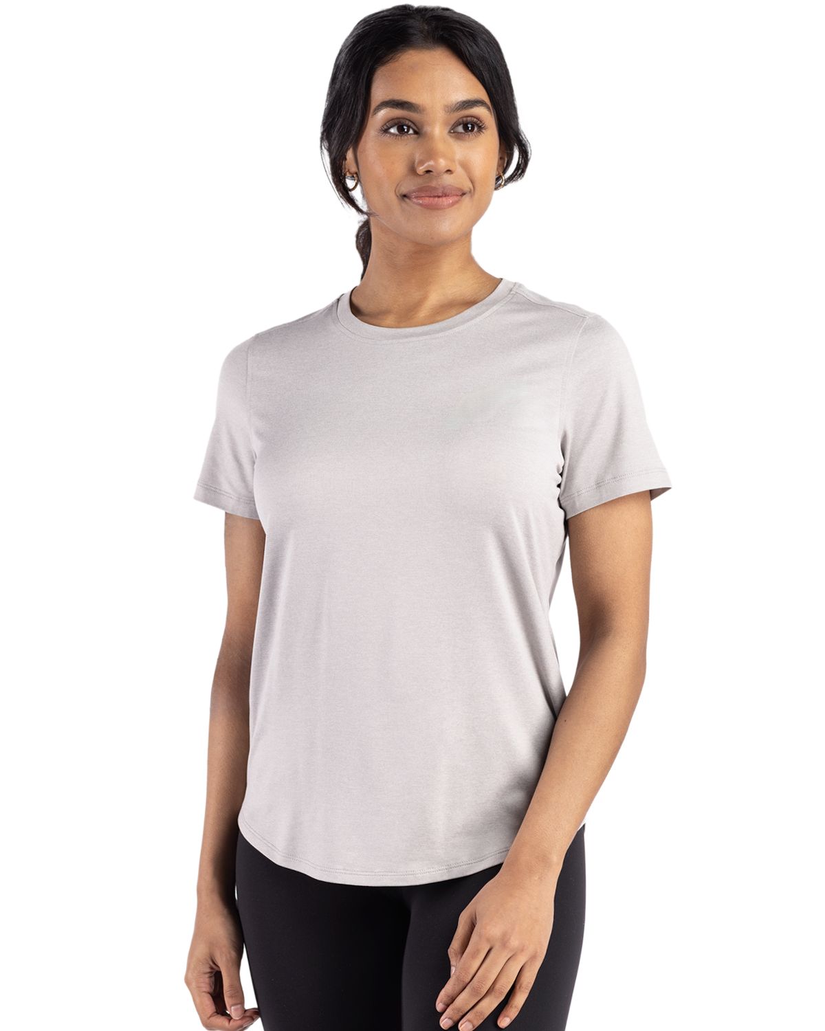 Cutter & Buck Coastline Recycled Double Peached Womens Short Sleeve Tee - LCK00198