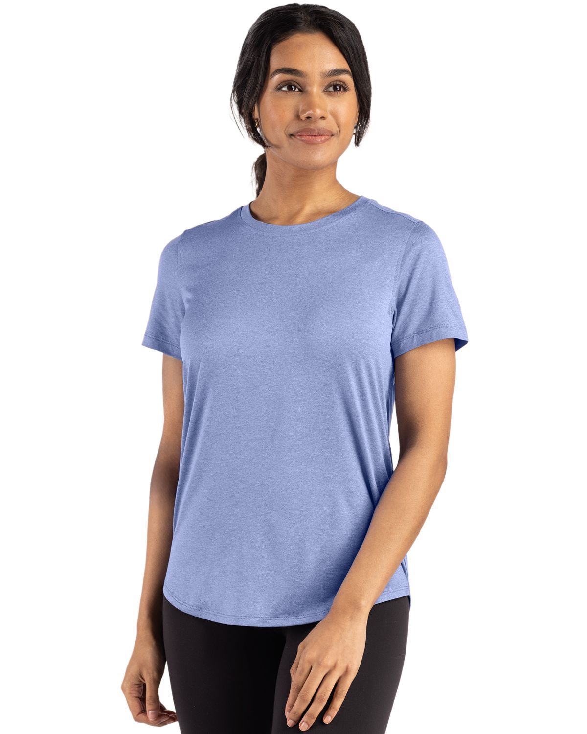 Cutter & Buck Coastline Recycled Double Peached Womens Short Sleeve Tee - LCK00198