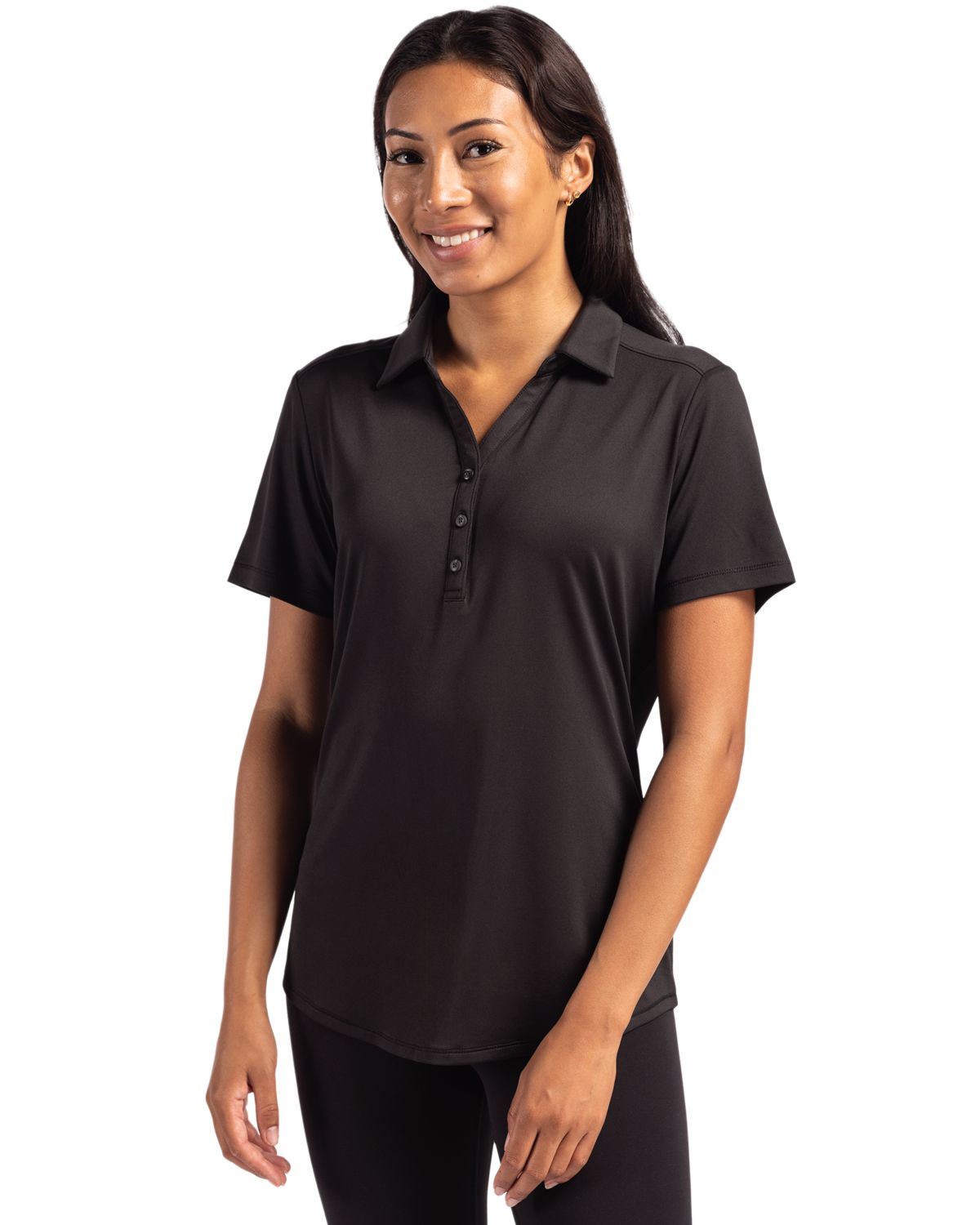 Cutter & Buck Forge Recycled Four-Way Stretch Womens Polo - LCK00199