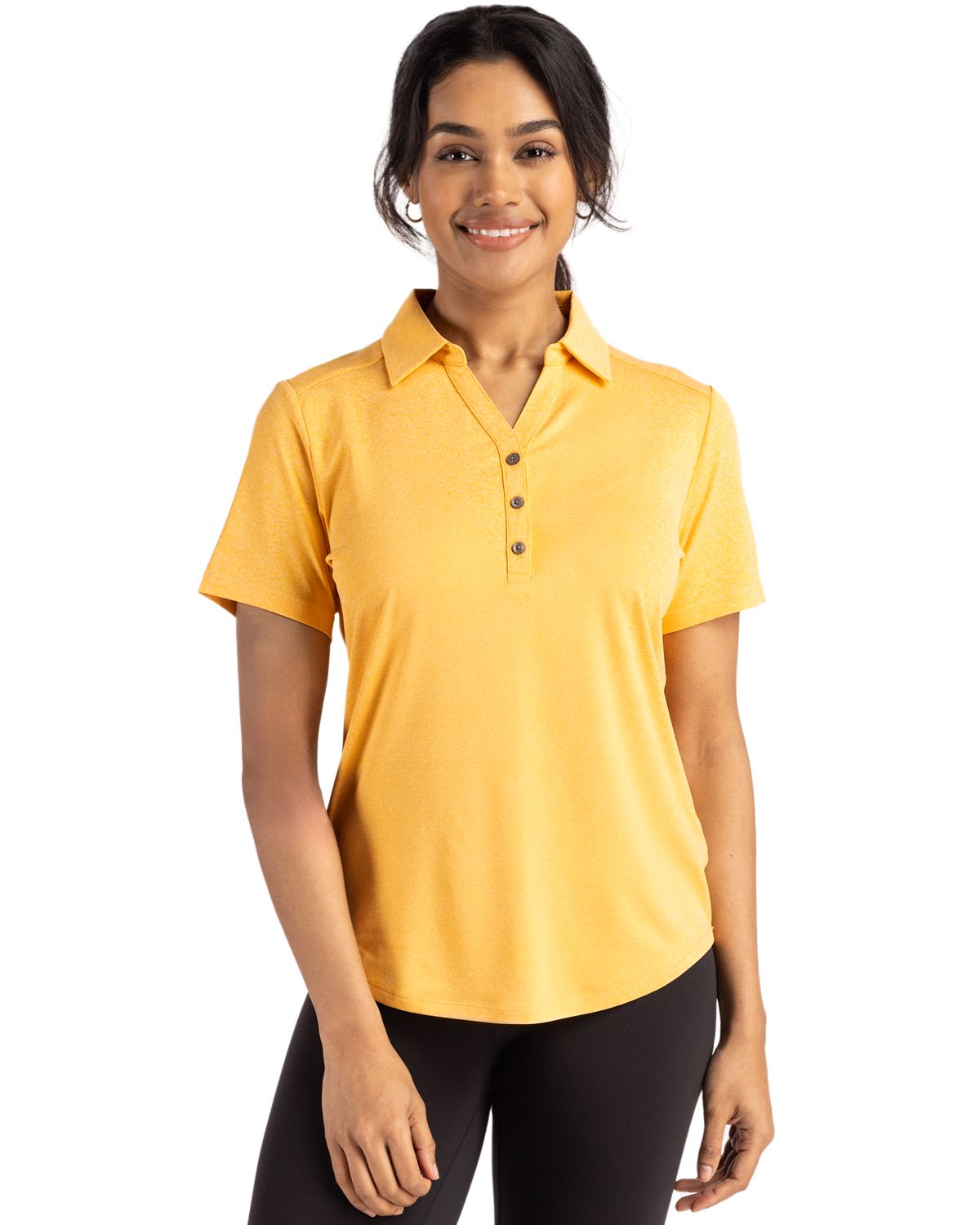 Cutter & Buck Forge Recycled Four-Way Stretch Womens Polo - LCK00199