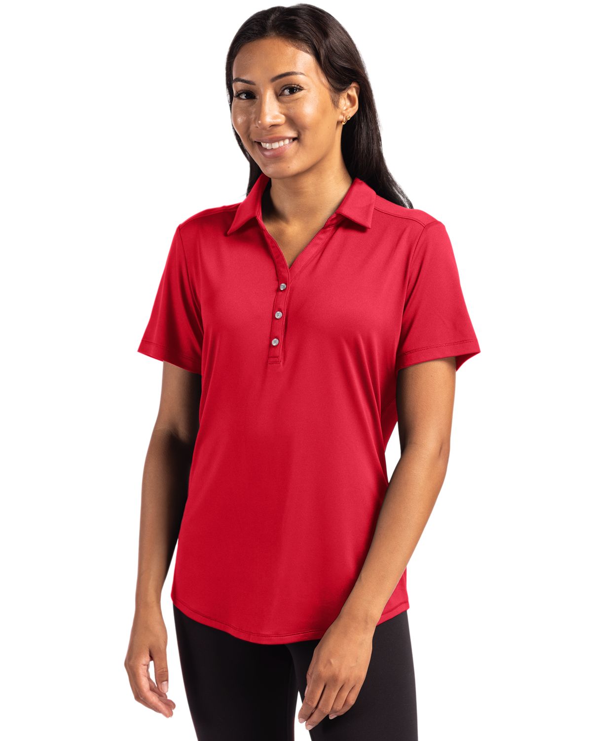 Cutter & Buck Forge Recycled Four-Way Stretch Womens Polo - LCK00199
