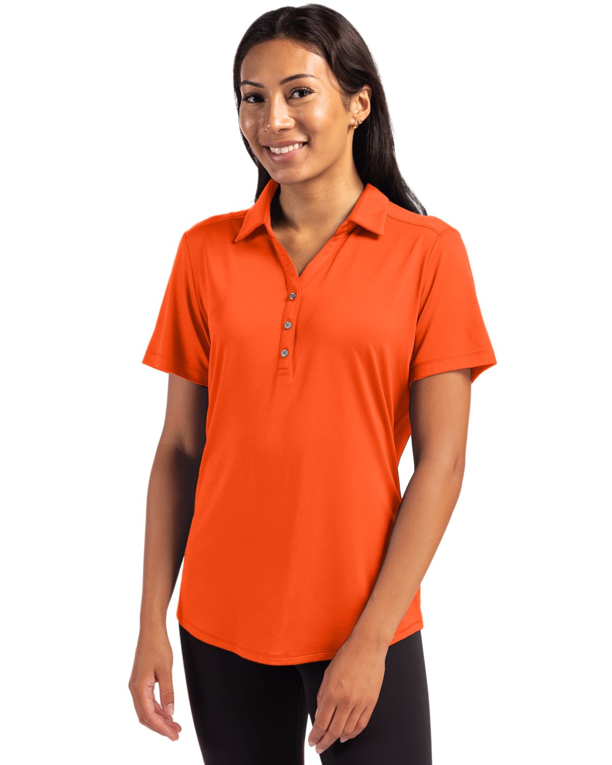 Cutter & Buck Forge Recycled Four-Way Stretch Womens Polo - LCK00199