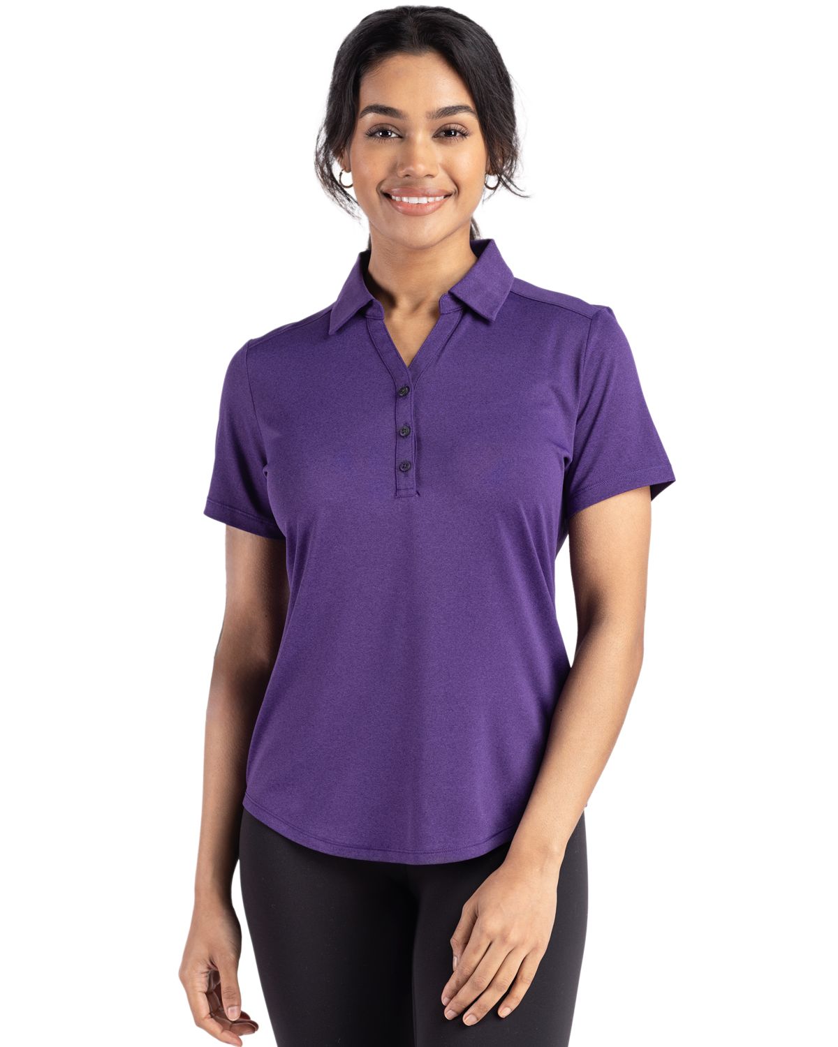 Cutter & Buck Forge Recycled Four-Way Stretch Womens Polo - LCK00199