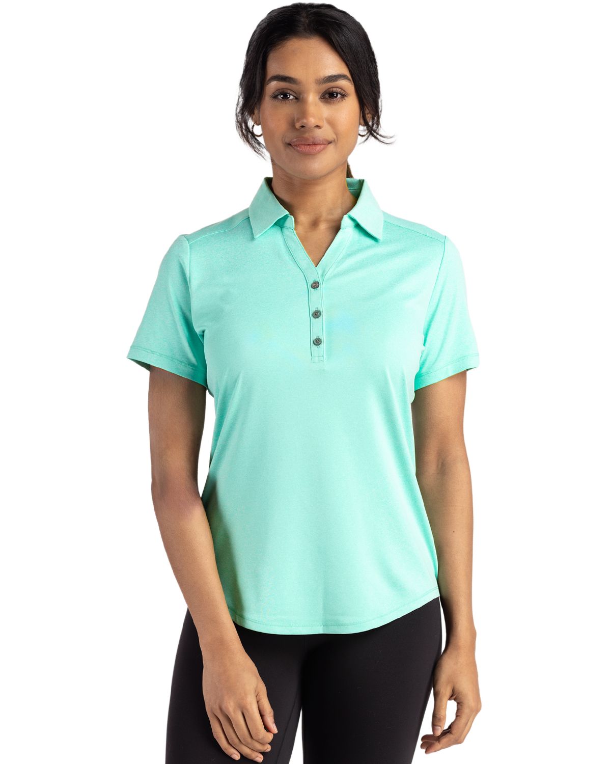 Cutter & Buck Forge Recycled Four-Way Stretch Womens Polo - LCK00199