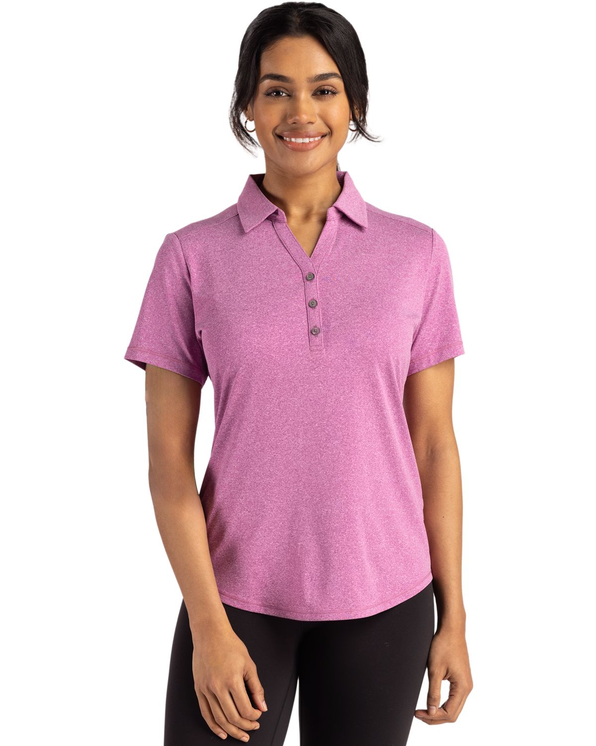Cutter & Buck Forge Recycled Four-Way Stretch Womens Polo - LCK00199