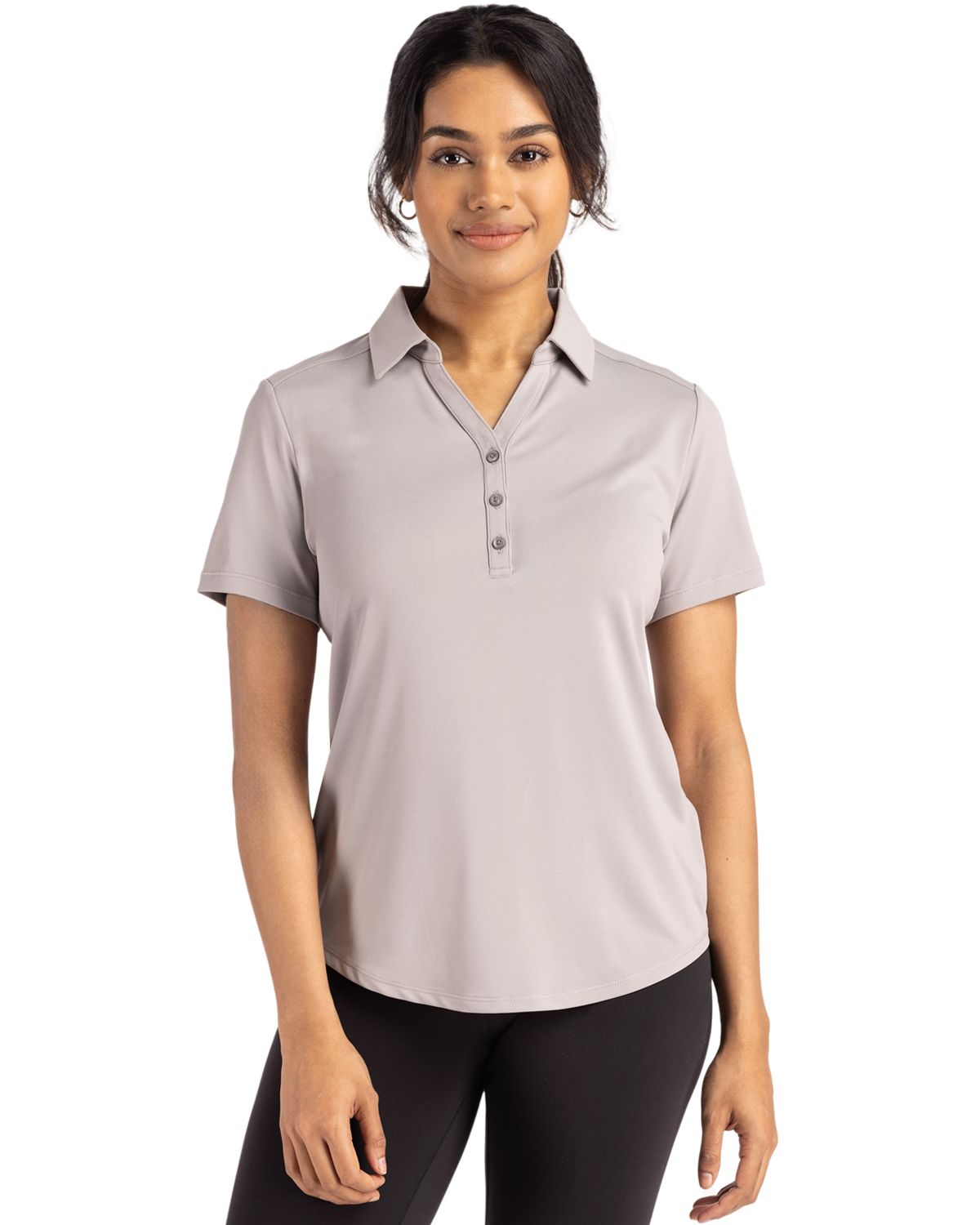 Cutter & Buck Forge Recycled Four-Way Stretch Womens Polo - LCK00199