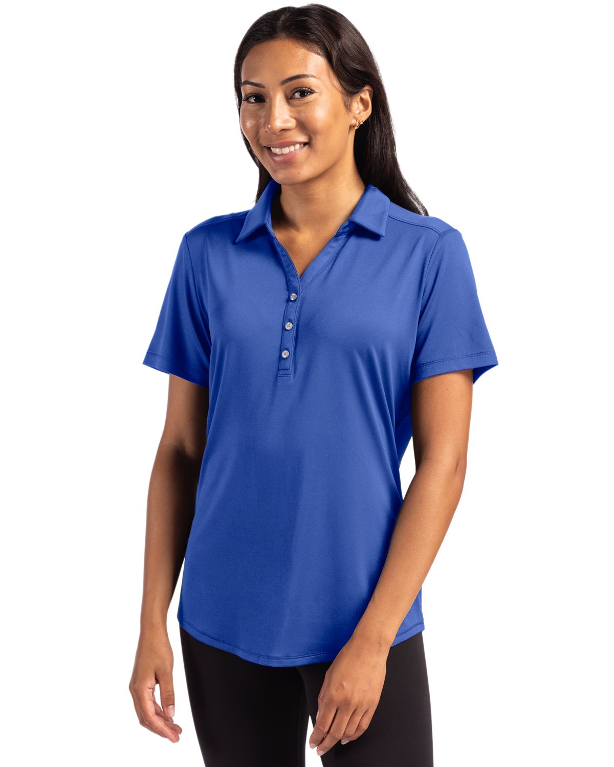 Cutter & Buck Forge Recycled Four-Way Stretch Womens Polo - LCK00199