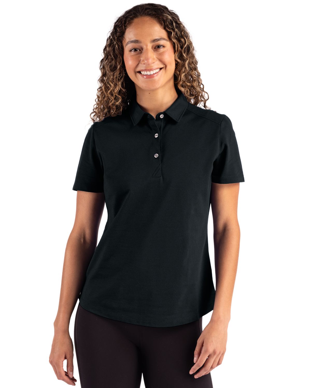Cutter & Buck Advantage Refresh RecycledCotton-Blend PiqueWomens Polo - LCK00221