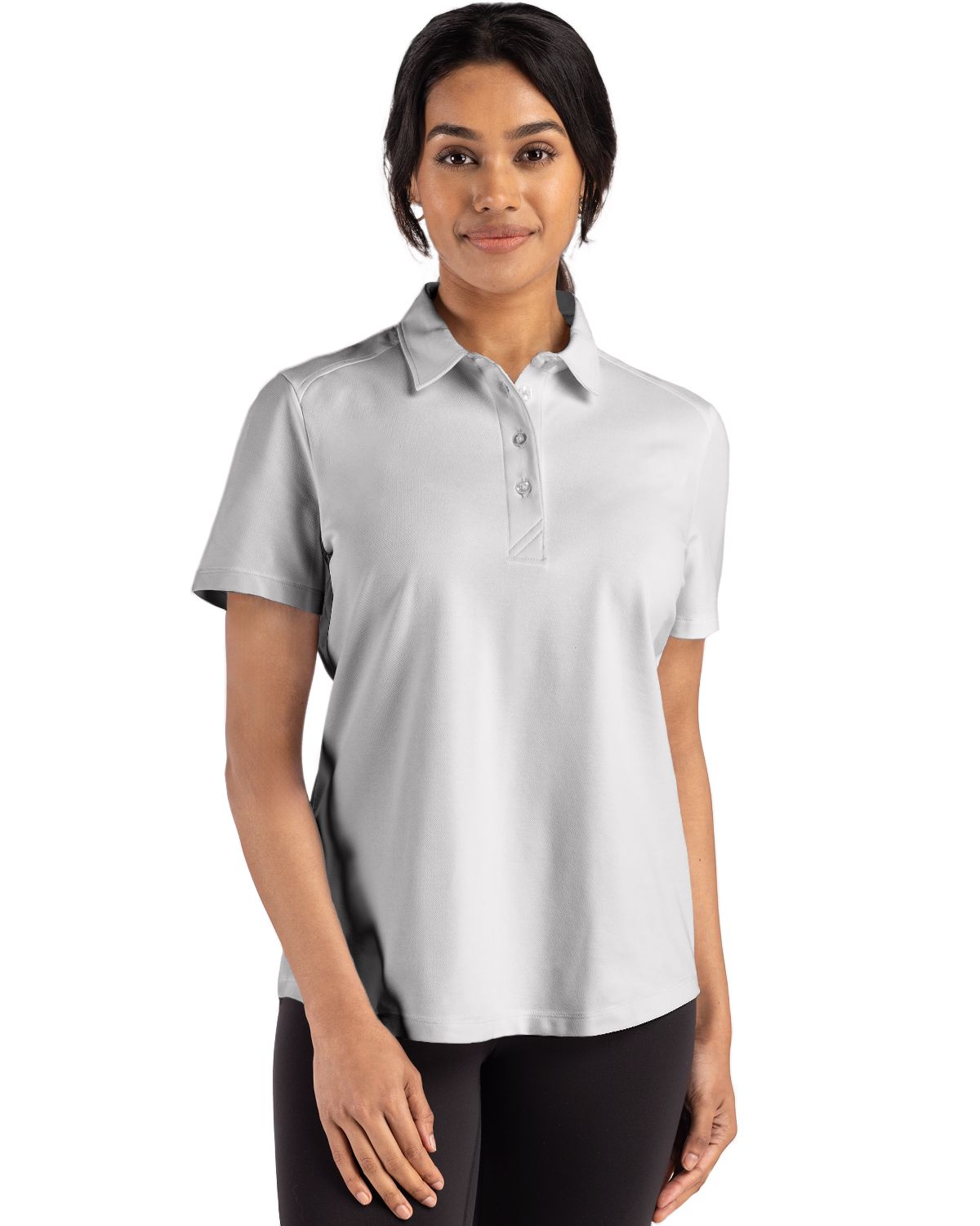 Cutter & Buck Advantage Refresh RecycledCotton-Blend PiqueWomens Polo - LCK00221
