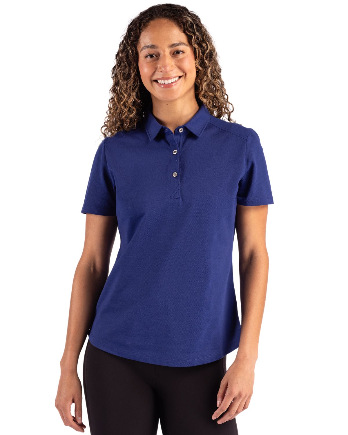 Cutter & Buck Advantage Refresh RecycledCotton-Blend PiqueWomens Polo - LCK00221