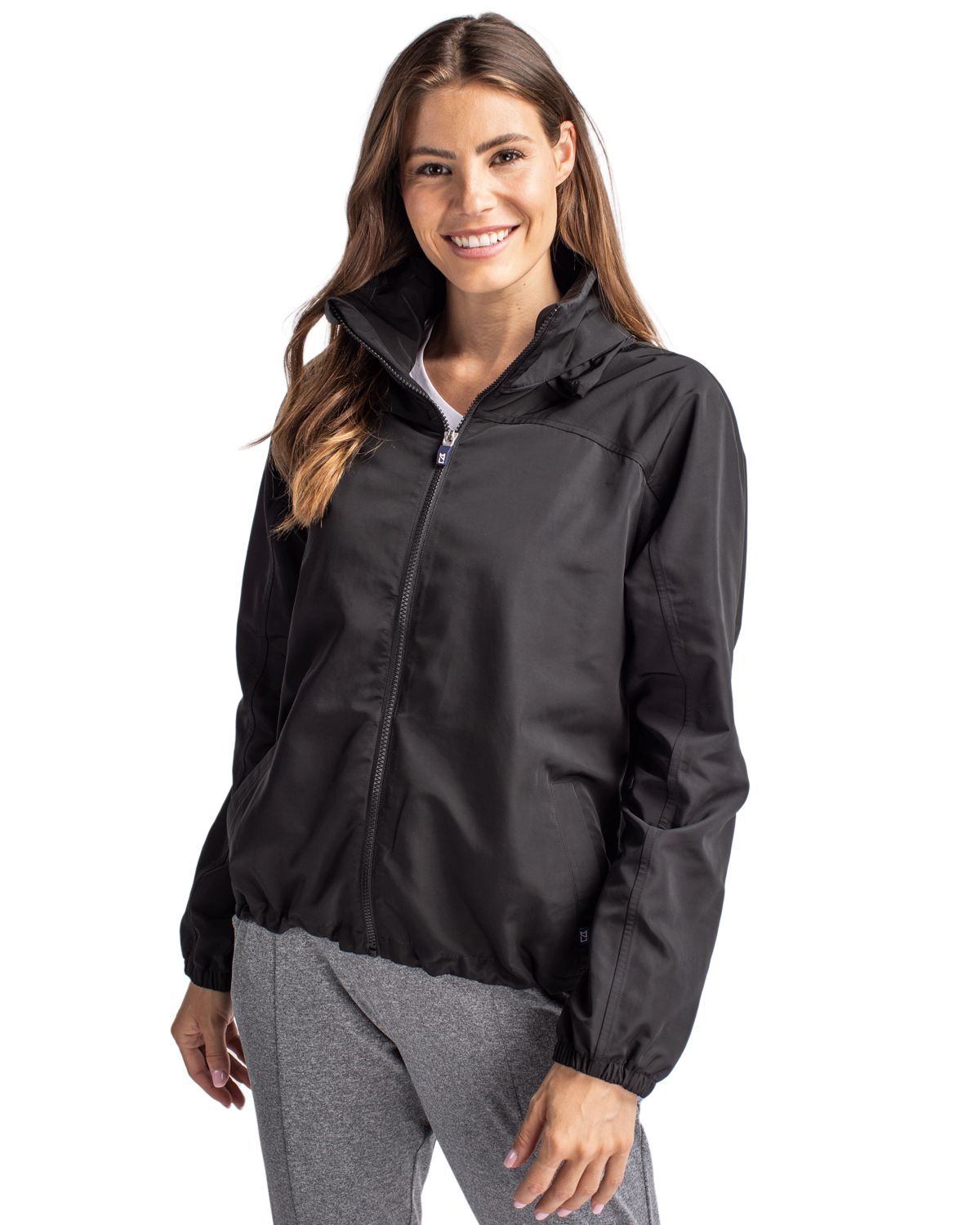 Cutter & Buck Charter Recycled PackableWomensFull Zip Jacket - LCO00061
