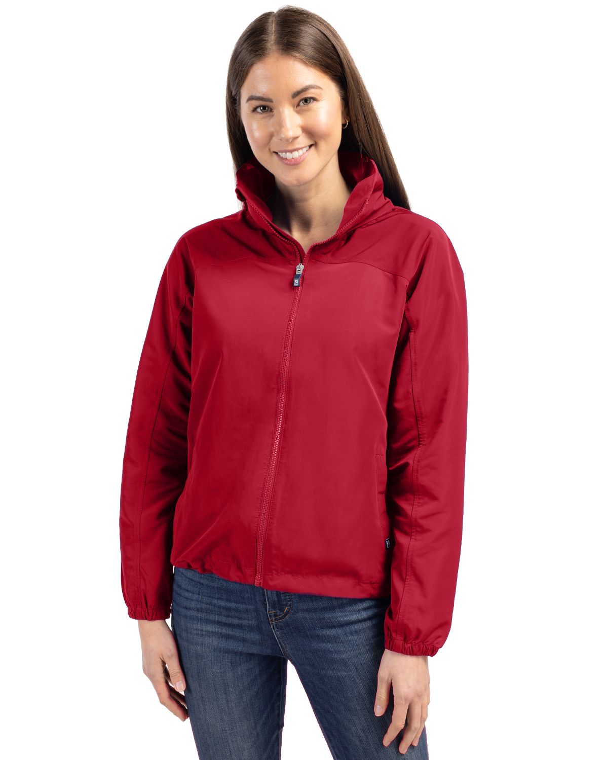 Cutter & Buck Charter Recycled PackableWomensFull Zip Jacket - LCO00061