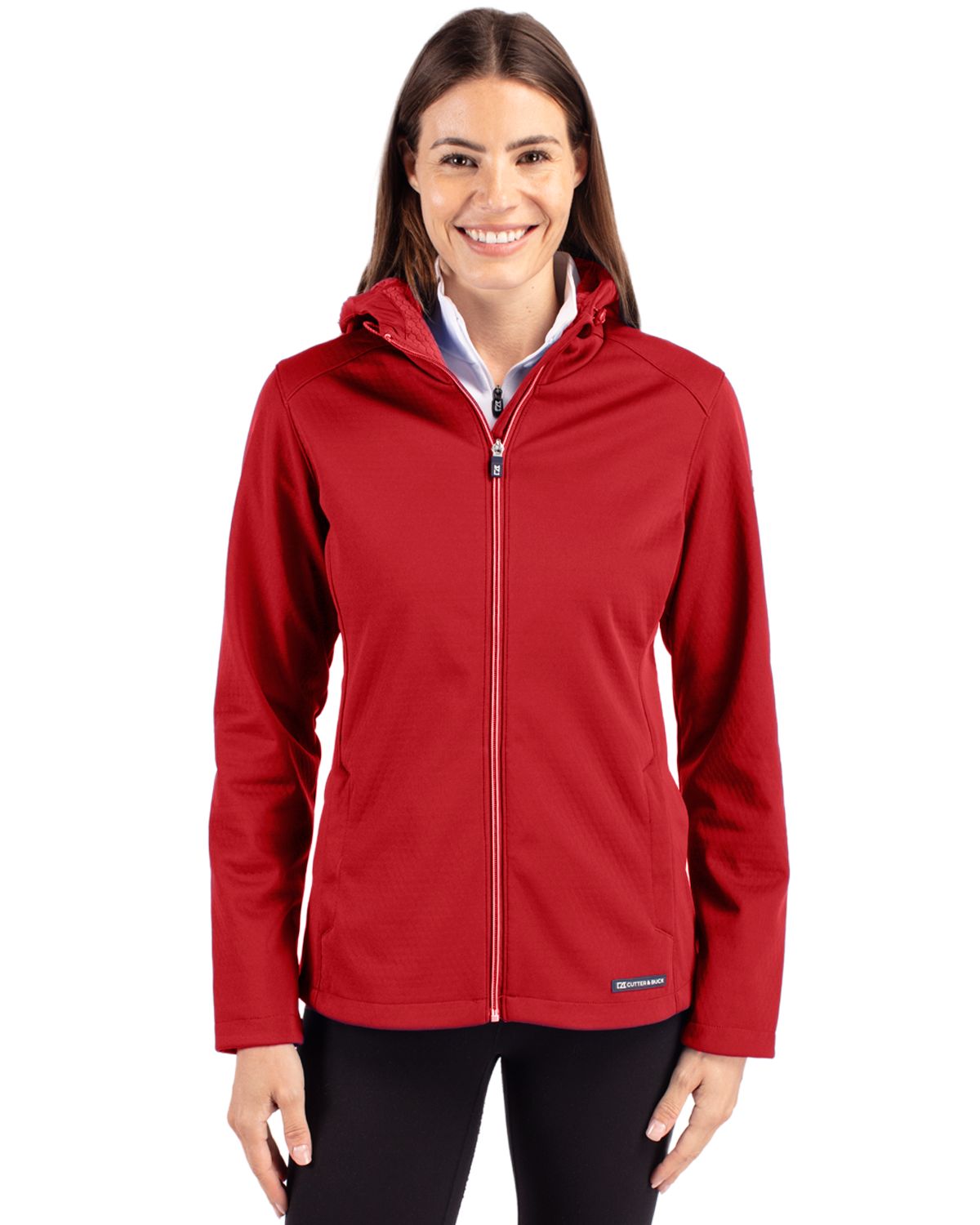 Cutter & Buck Evoke RecycledHoneycombFleeceWomensFull Zip Jacket - LCO00066