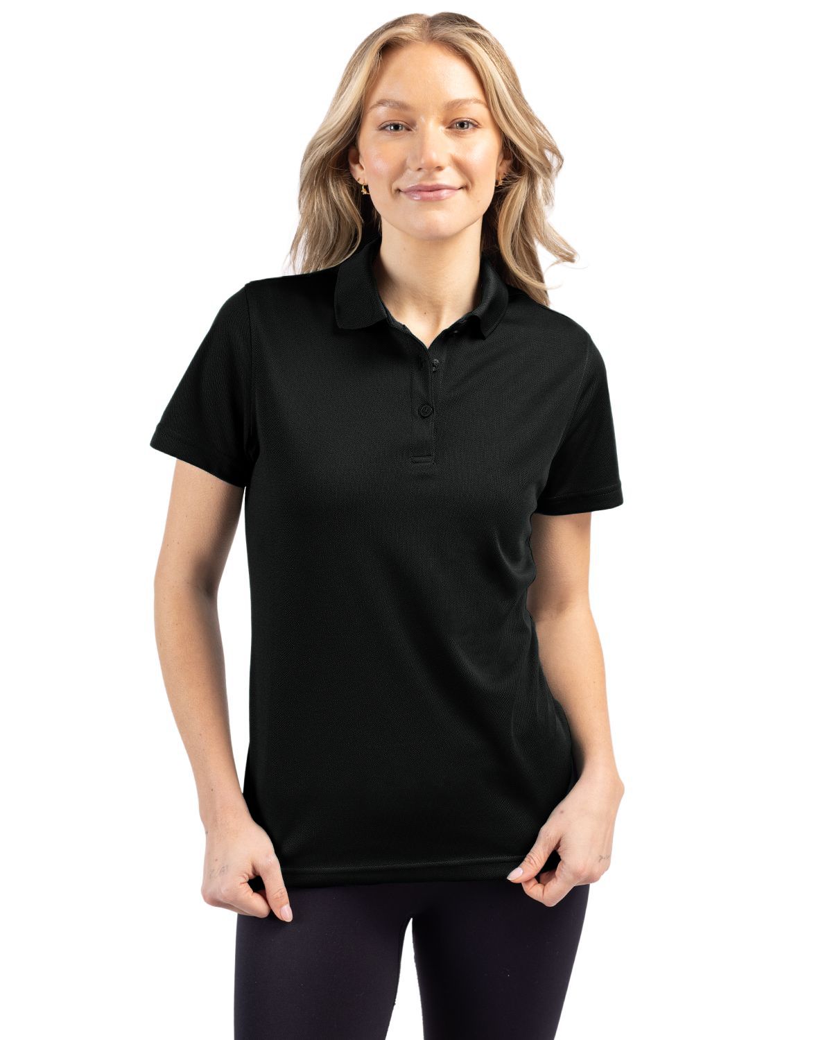 Clique Spin Solution-dyed Performance Pique Womens Polo - LQK00063