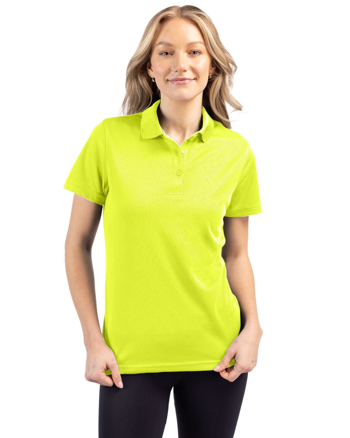 Clique Spin Solution-dyed Performance Pique Womens Polo - LQK00063