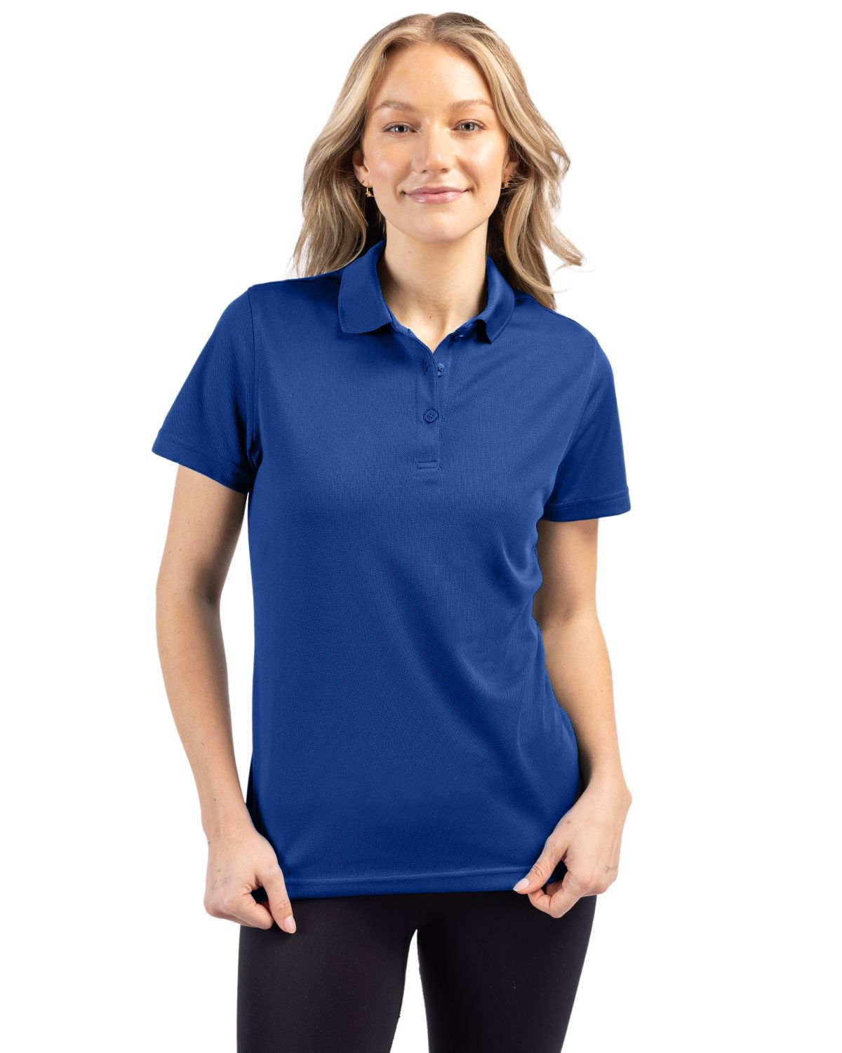 Clique Spin Solution-dyed Performance Pique Womens Polo - LQK00063