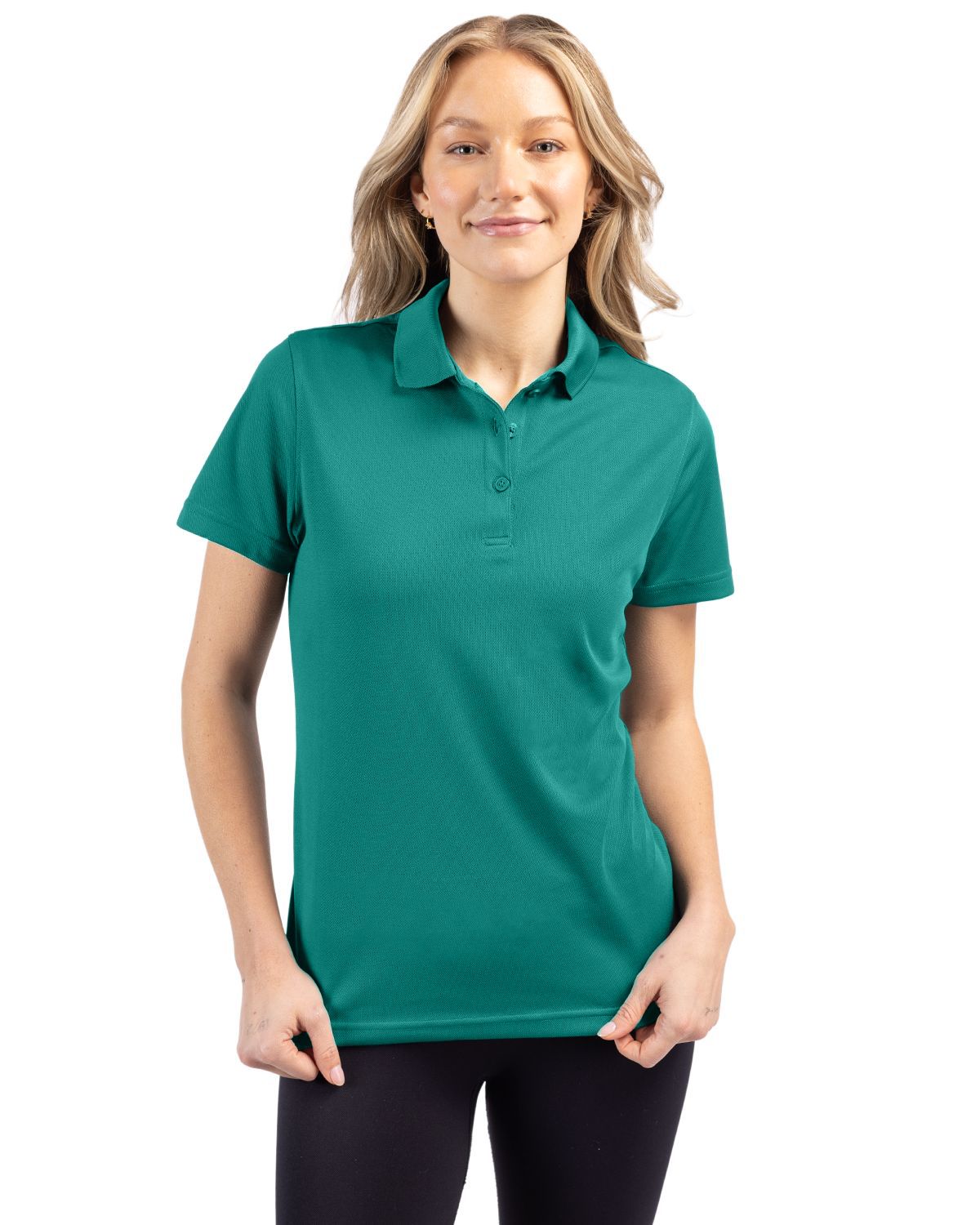 Clique Spin Solution-dyed Performance Pique Womens Polo - LQK00063