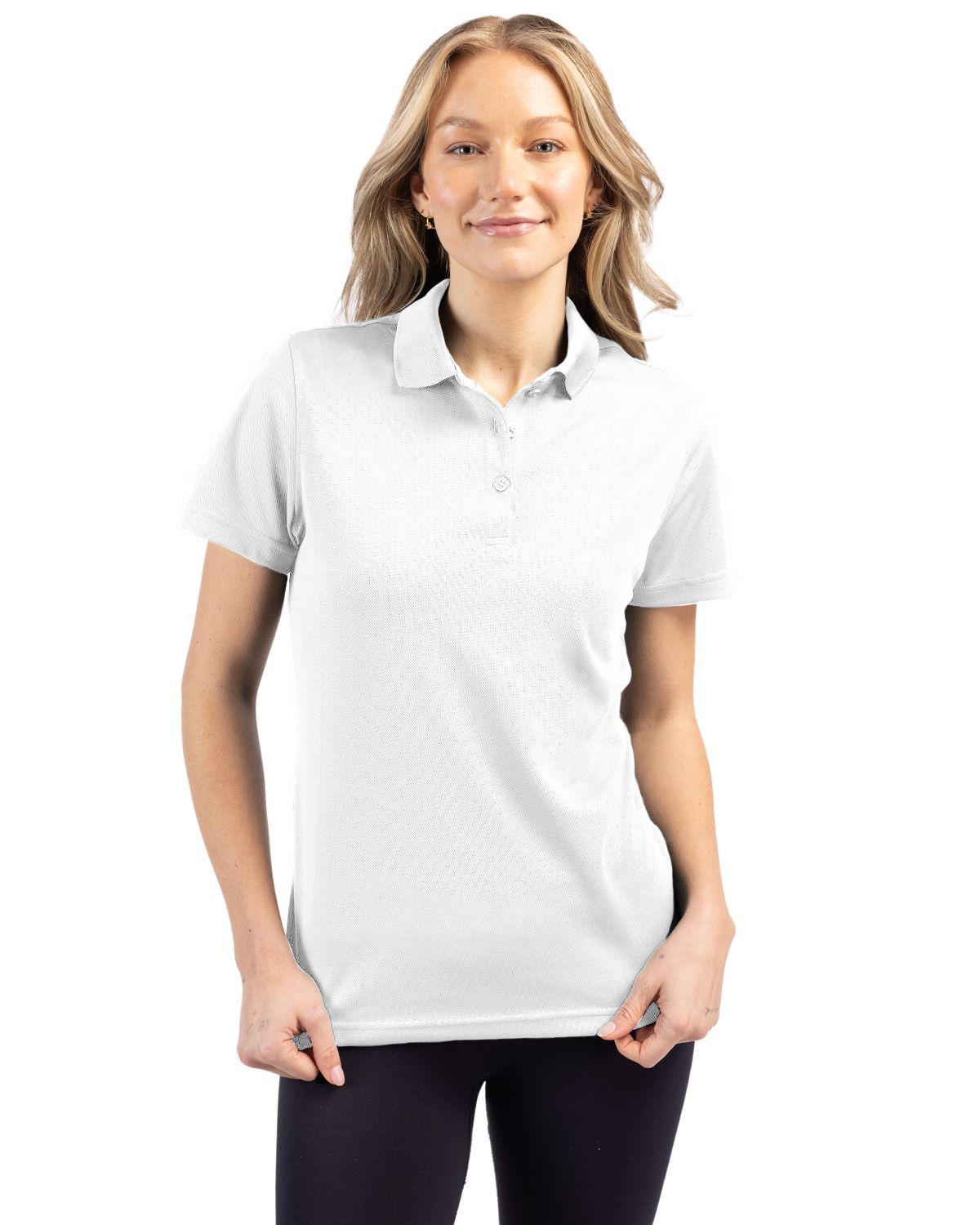 Clique Spin Solution-dyed Performance Pique Womens Polo - LQK00063