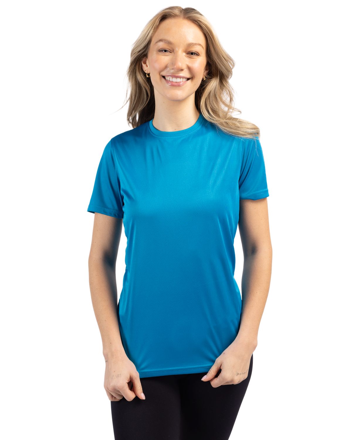 Clique Spin Solution-dyed Performance Jersey Womens Short Sleeve Tee - LQK00064