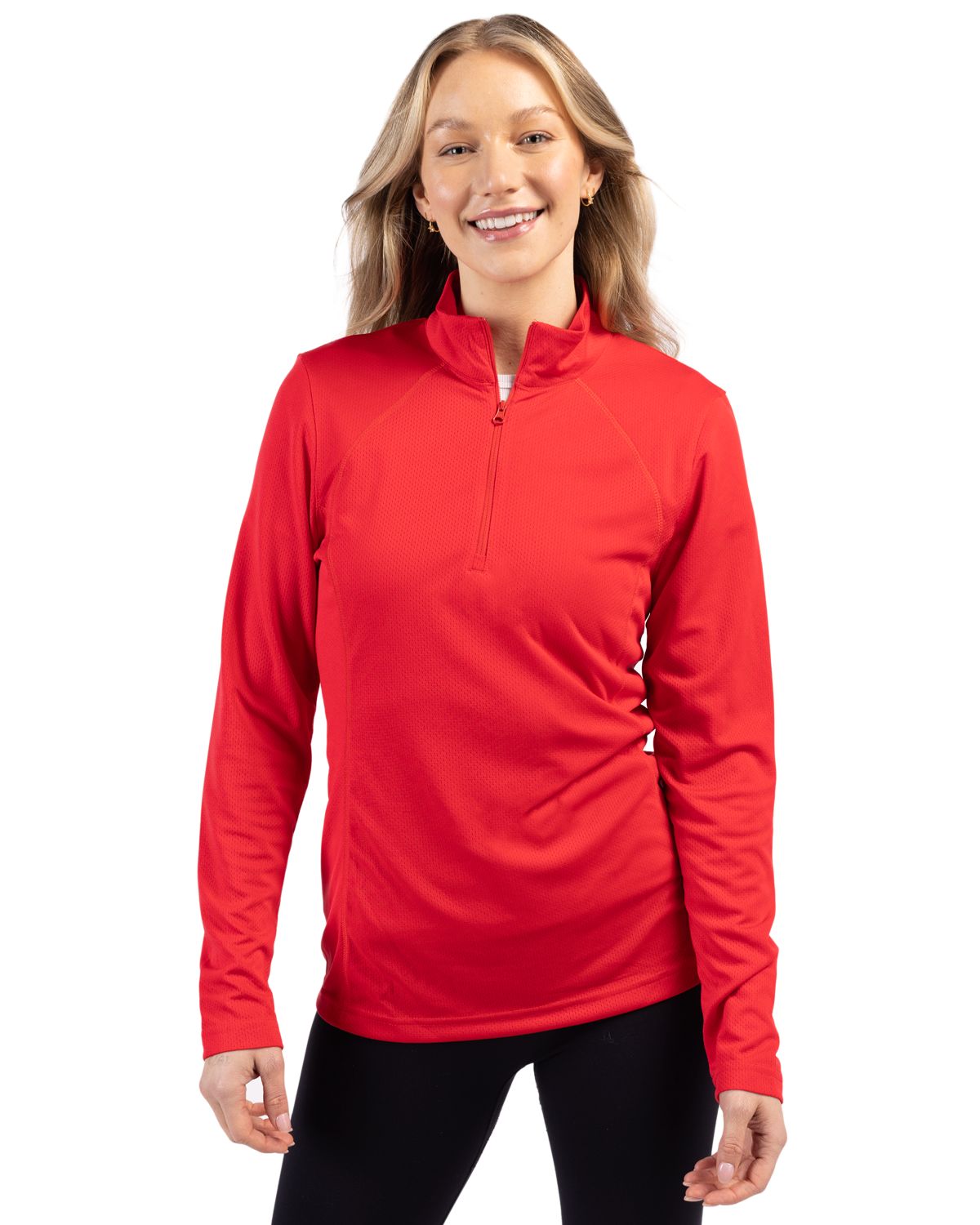 Clique Ice Pique Tech Womens Half Zip - LQK00084