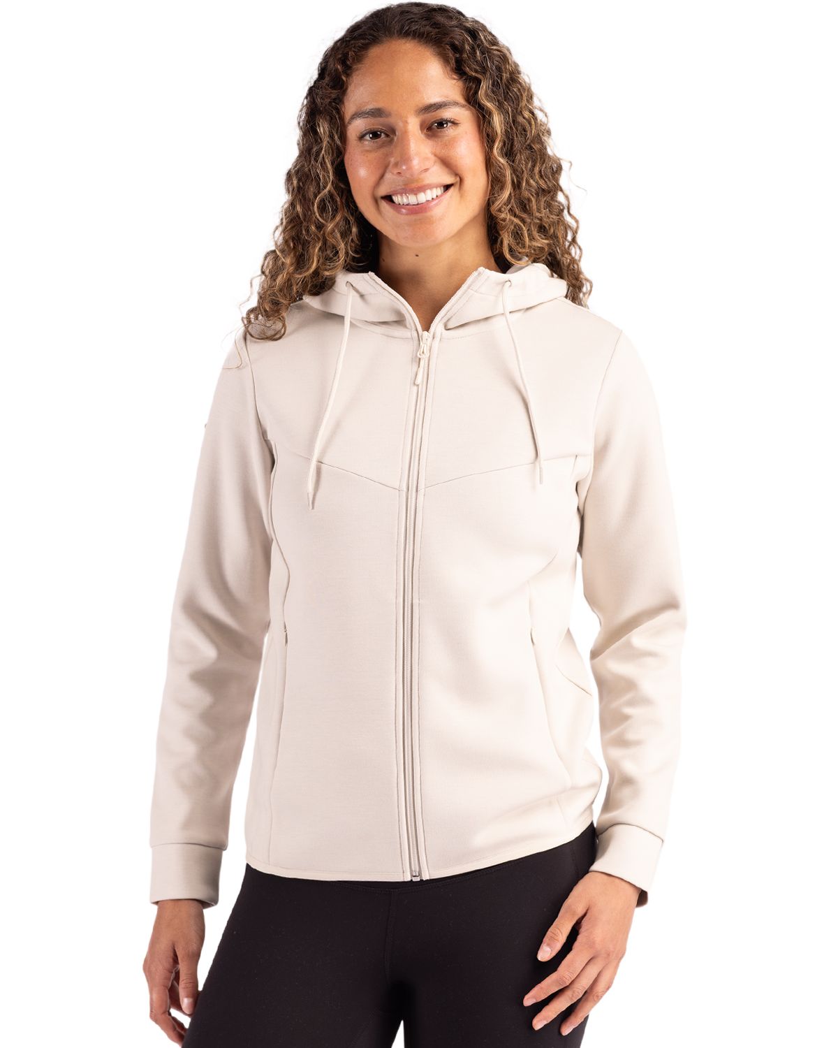 Clique Haven Recycled Womens Full Zip Hooded Sweatshirt - LQK00091