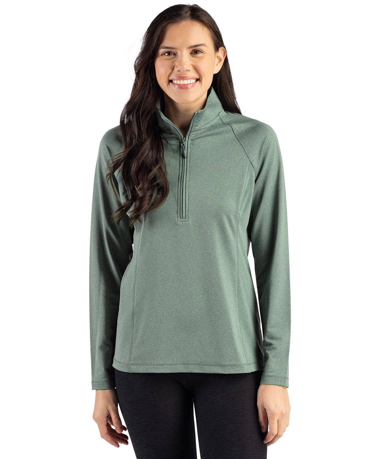 Clique Dash Recycled Womens Quarter Zip Sweatshirt - LQK00093