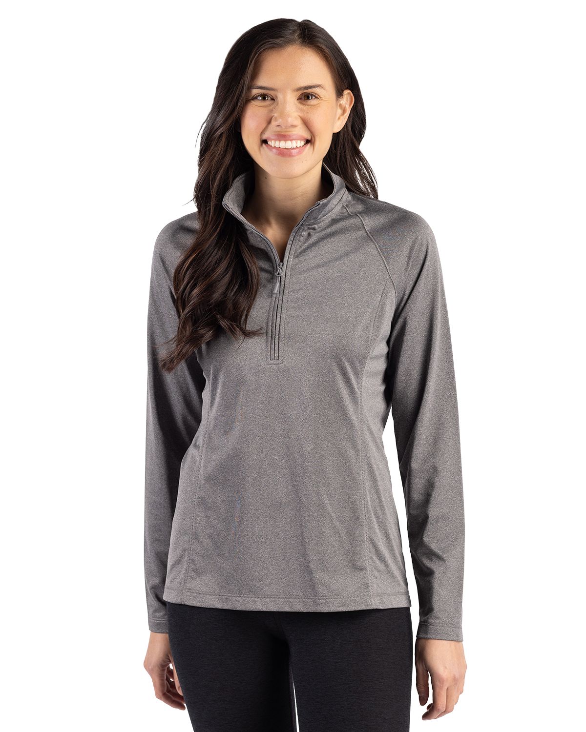 Clique Dash Recycled Womens Quarter Zip Sweatshirt - LQK00093