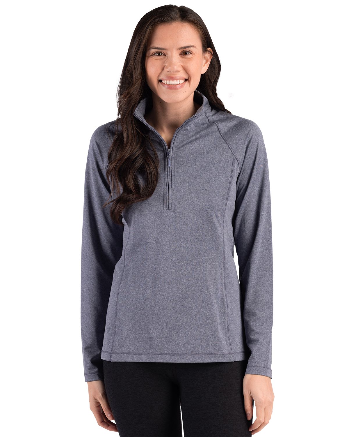 Clique Dash Recycled Womens Quarter Zip Sweatshirt - LQK00093