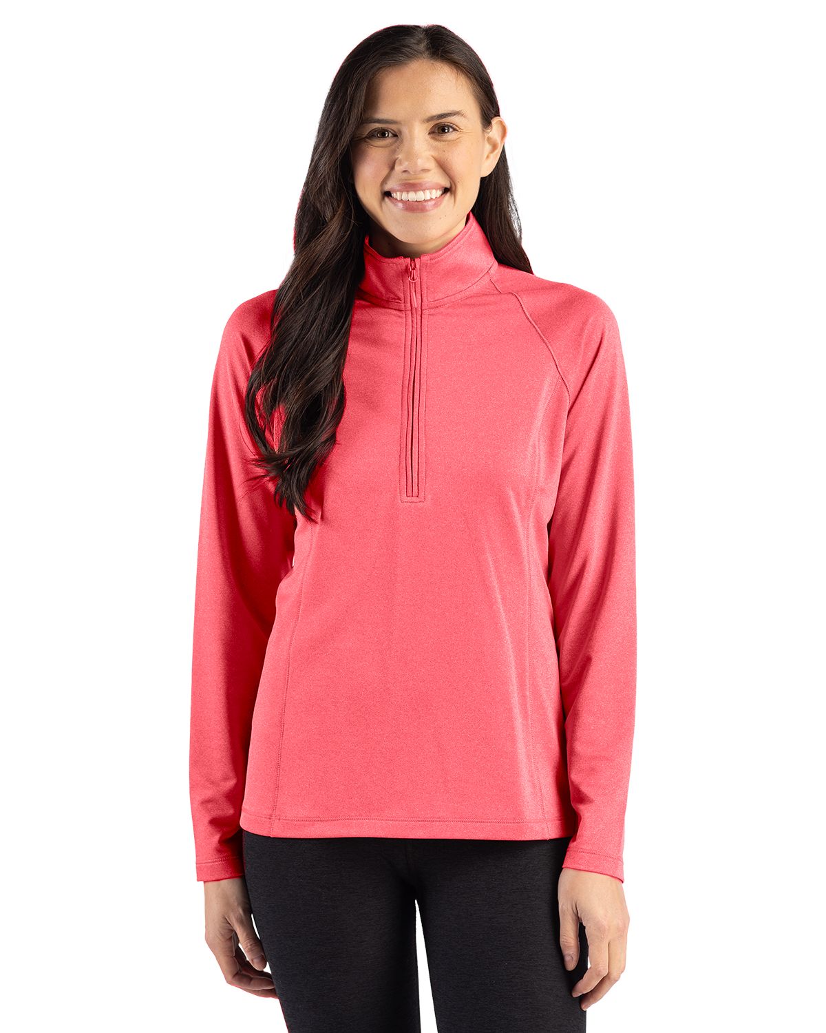 Clique Dash Recycled Womens Quarter Zip Sweatshirt - LQK00093