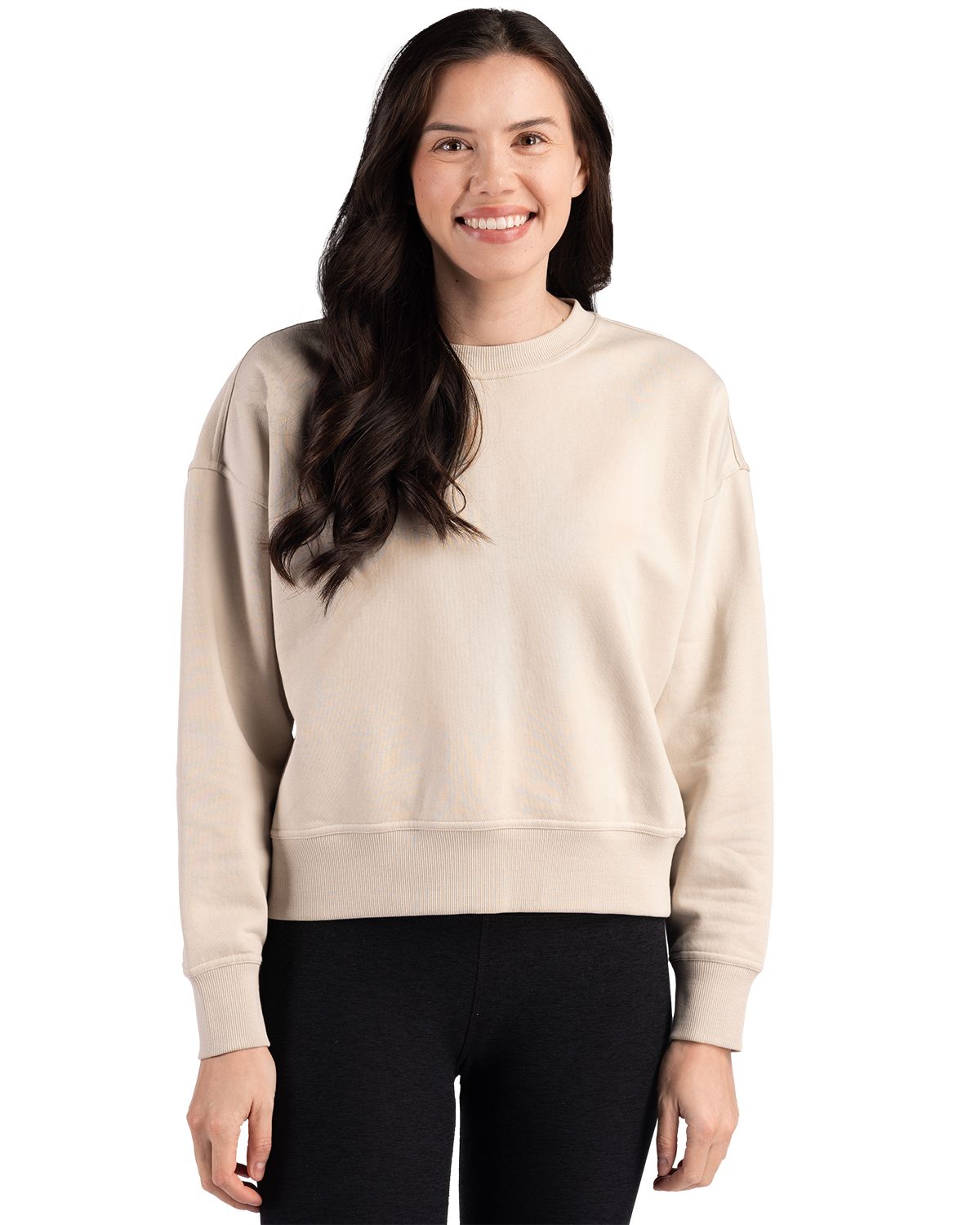 Clique Drive Recycled Womens Crewneck Sweatshirt - LQK00095