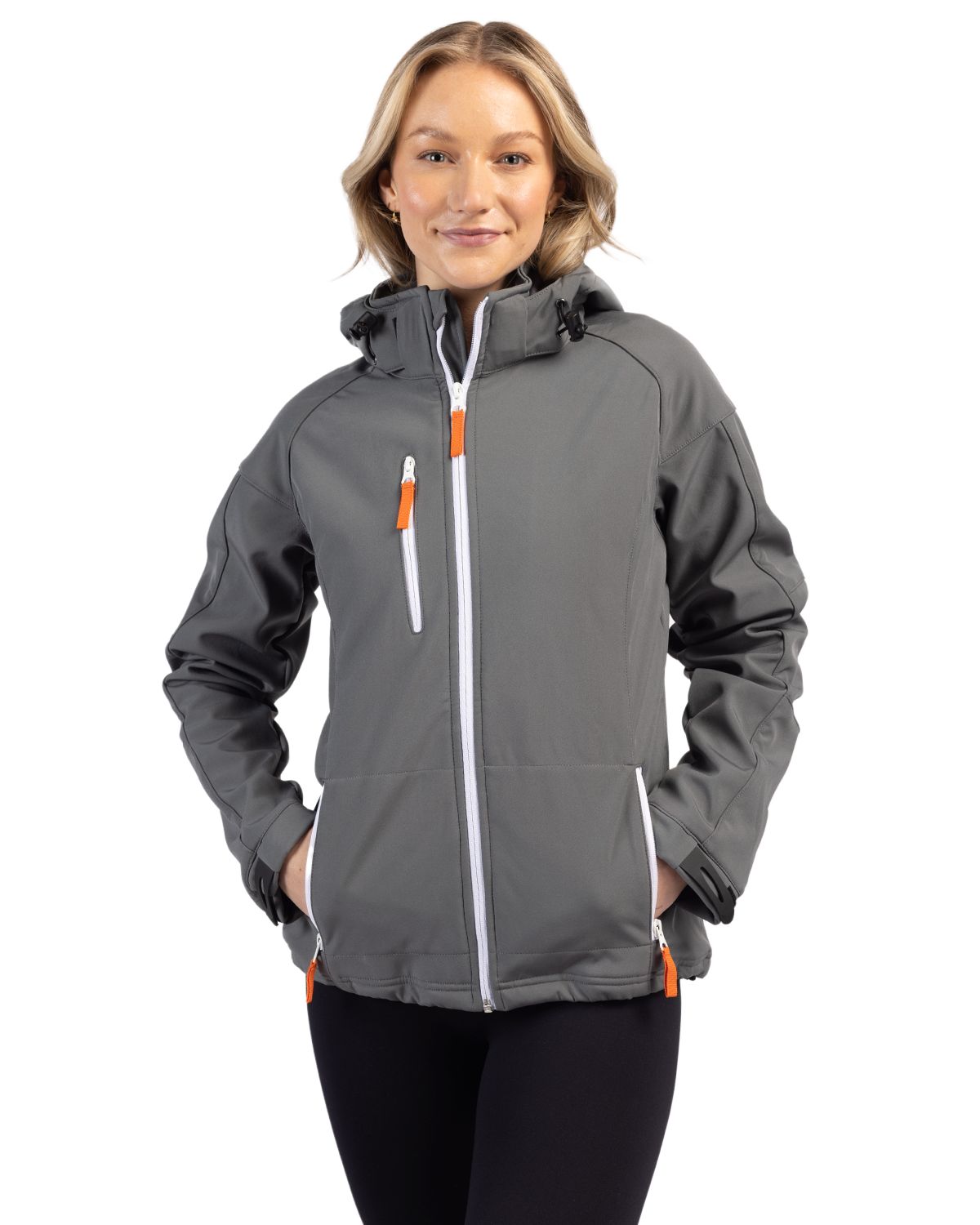 Clique Serac Stretch Softshell Womens Full Zip Jacket - LQO00014